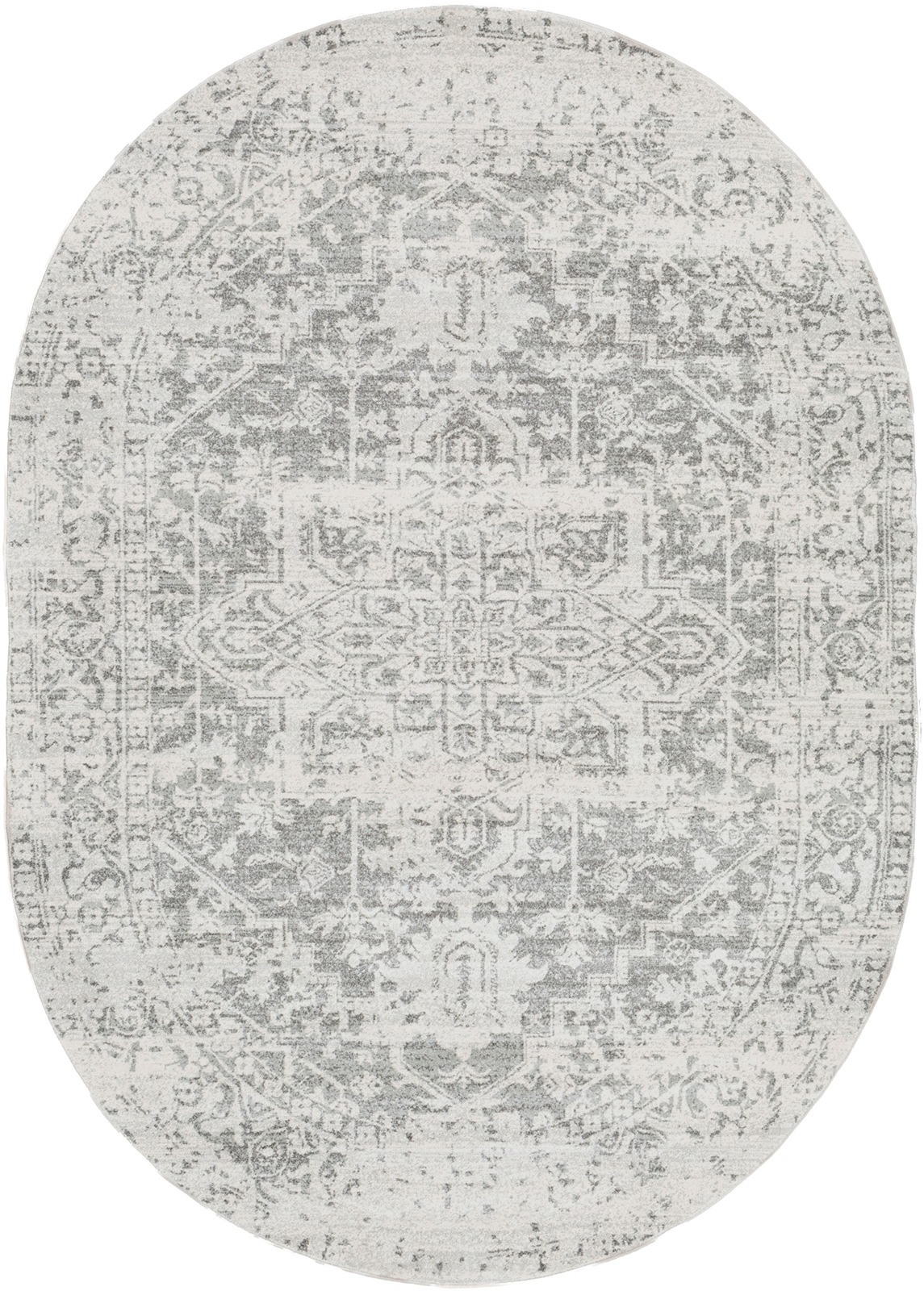 Livabliss Teppich "SYRACUSA, 275x200 cm" oval 12 mm Höhe Vintage Orienttepp günstig online kaufen