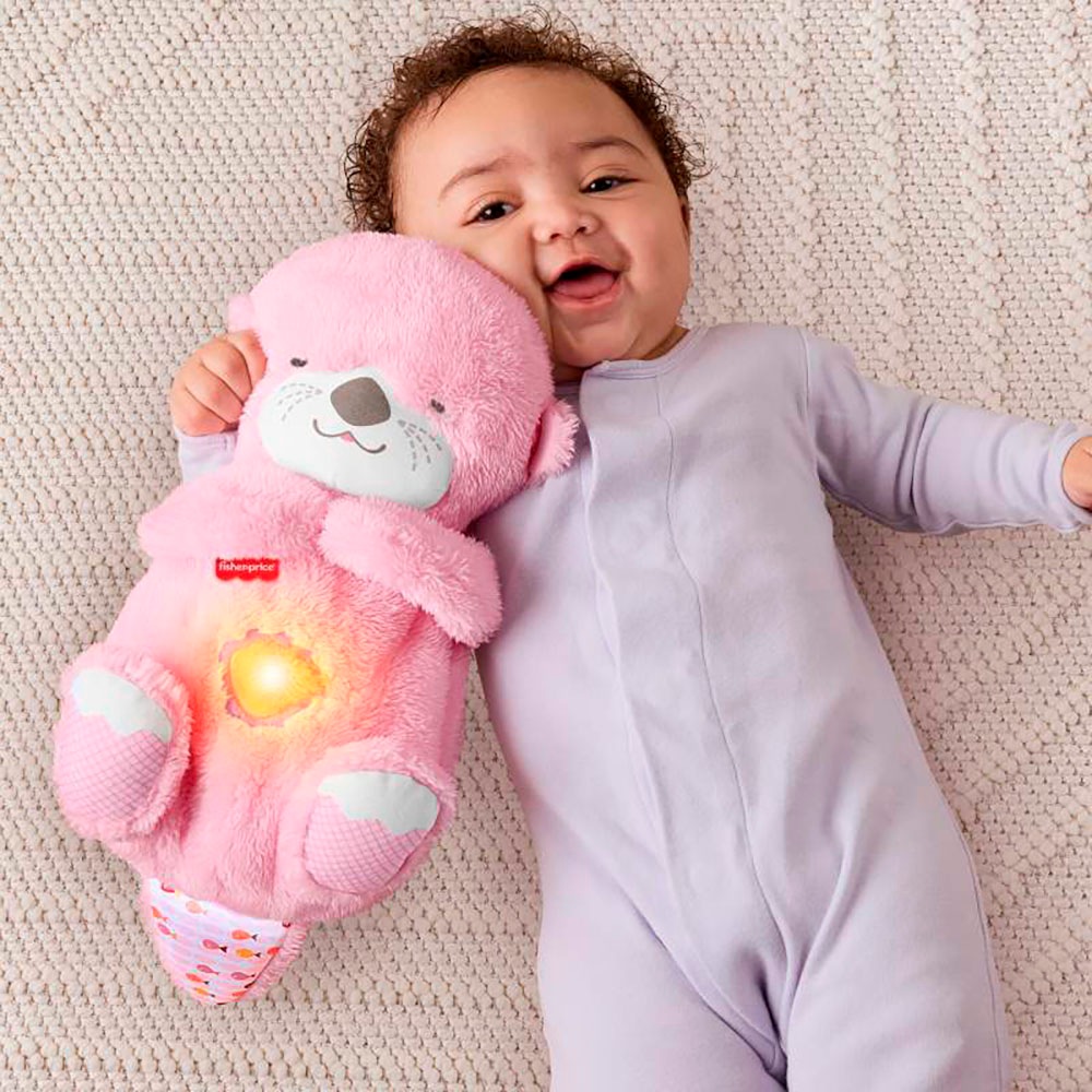 Fisher-Price® Plüschfigur »Schlummer-Otter«, Einschlafhilfe, mit sanftem Licht