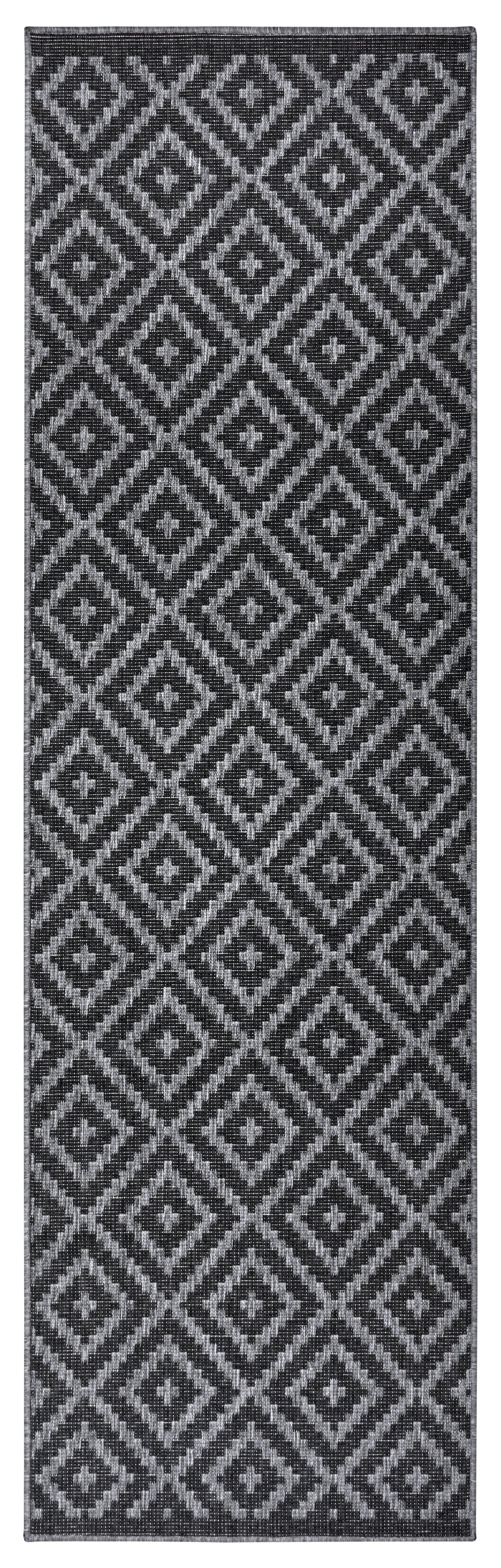 my home Läufer »Ronda Wendeteppich«, rechteckig, 5 mm Höhe, Sisal-Optik, Flachgewebe, In- und Outdoor, geometrisches Boho Design