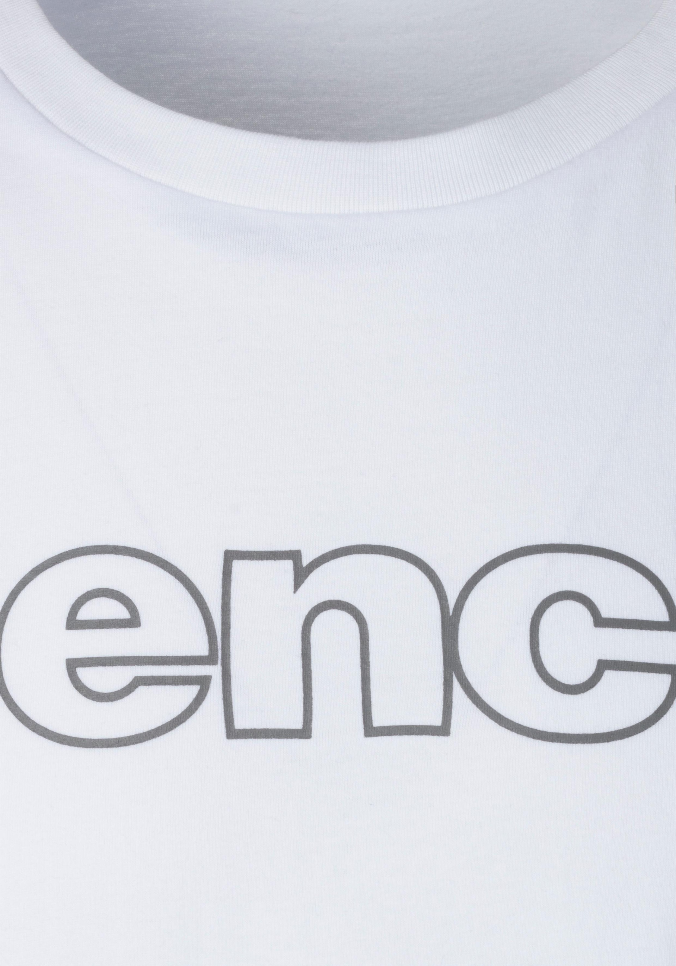 Bench. Loungewear T-Shirt Weiß M 3