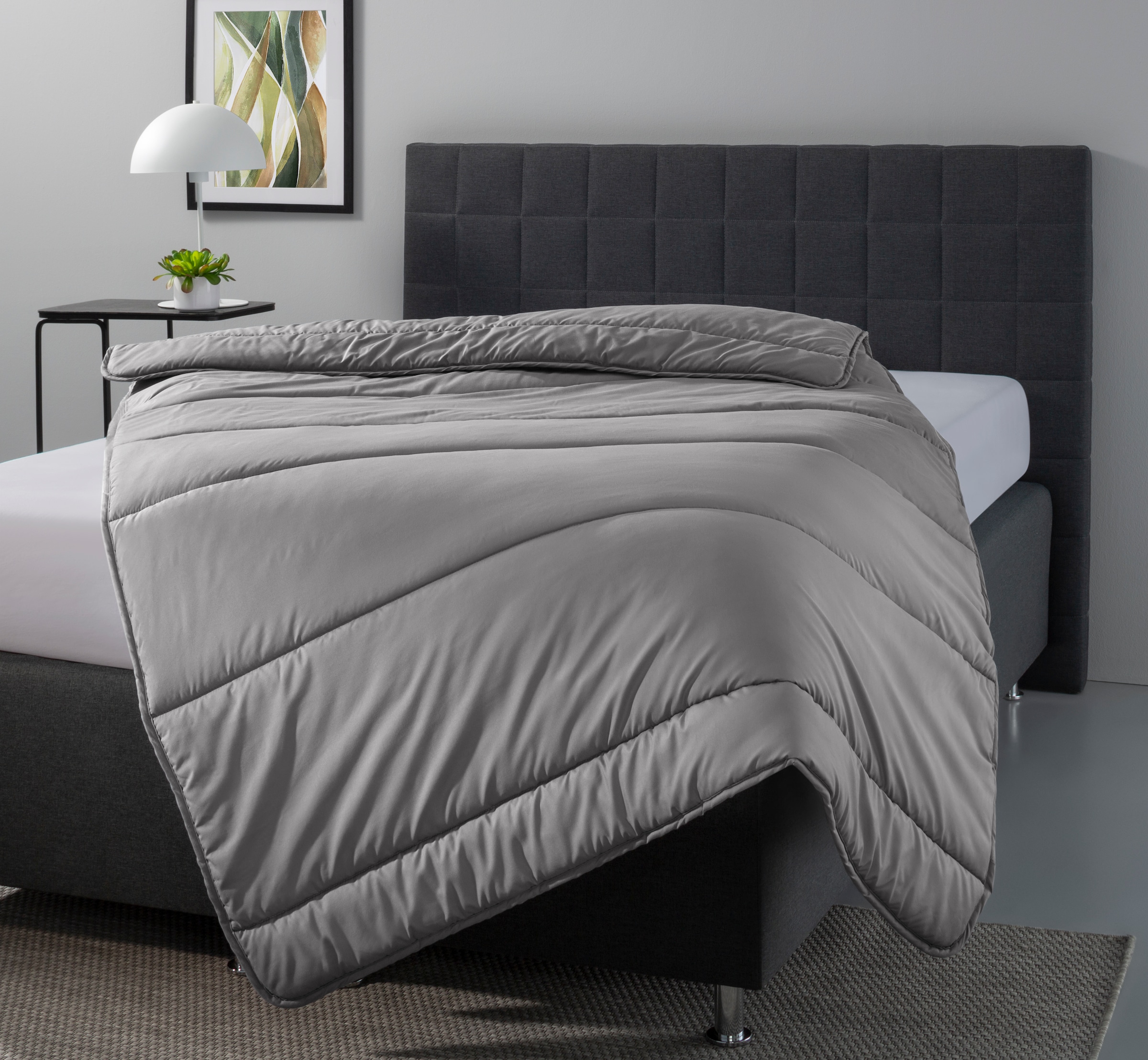 OTTO home Microfaserbettdecke "Alevi, Bettdecke 135x200 cm, 155x220 cm, 200 günstig online kaufen