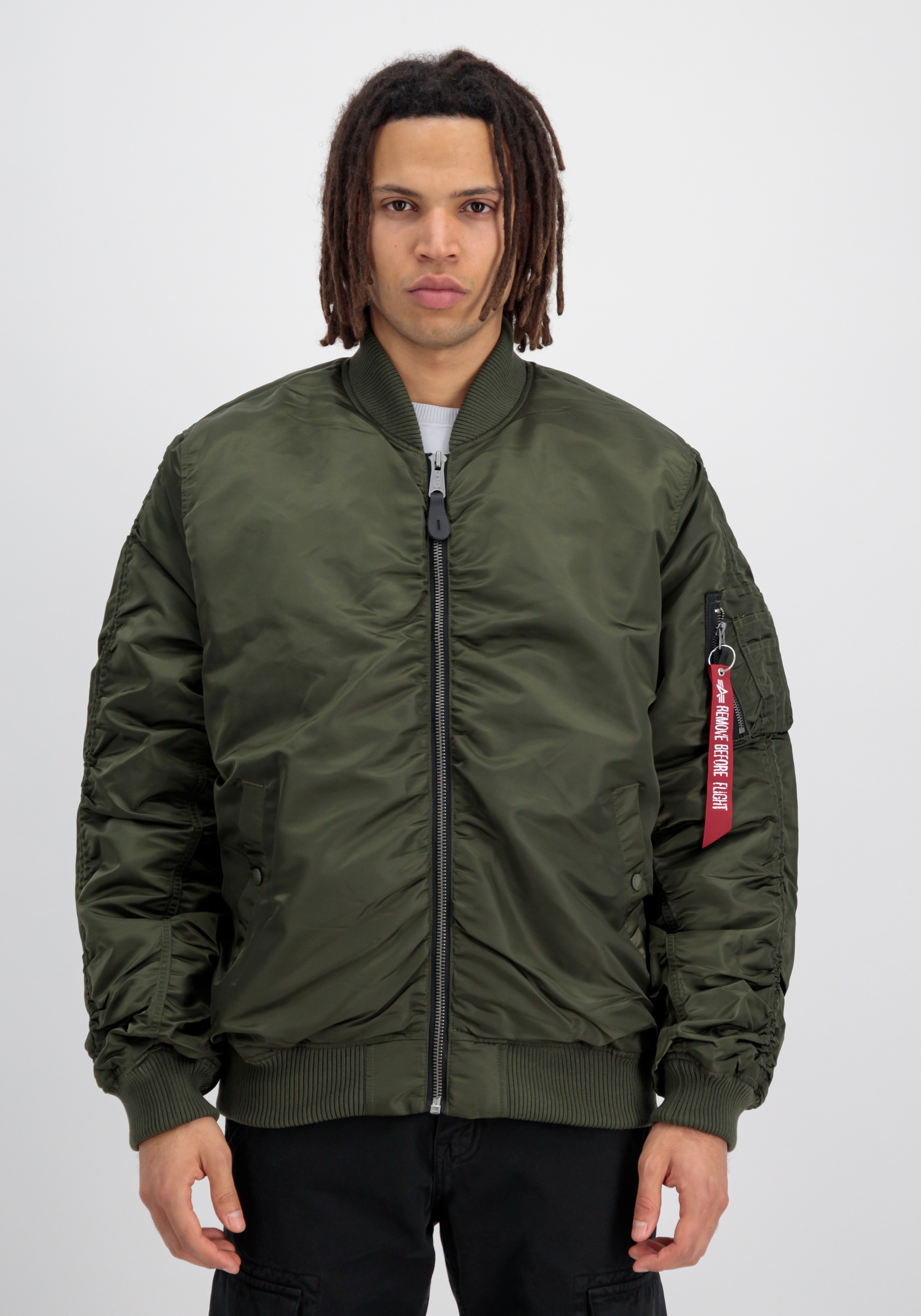 Alpha Industries Bomberjacke "MA-1 OS Puckered" günstig online kaufen