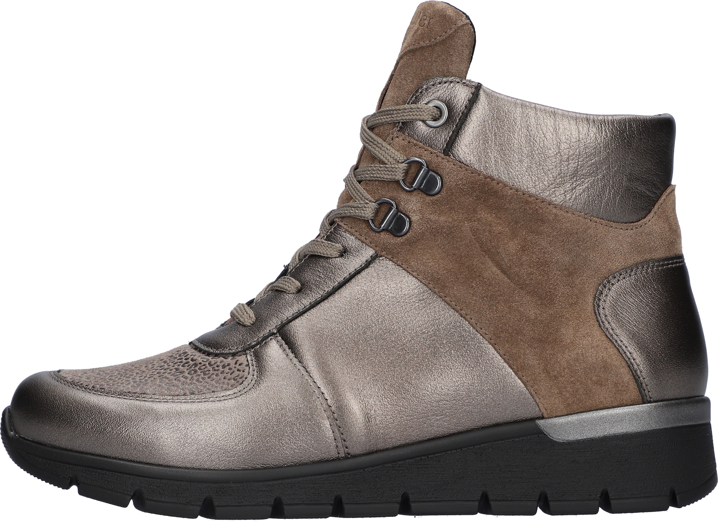 Waldläufer Schnürboots »H-RAMONA«  Stiefelette in Extraweite K, Innenreißverschluss, mit Orthotritt