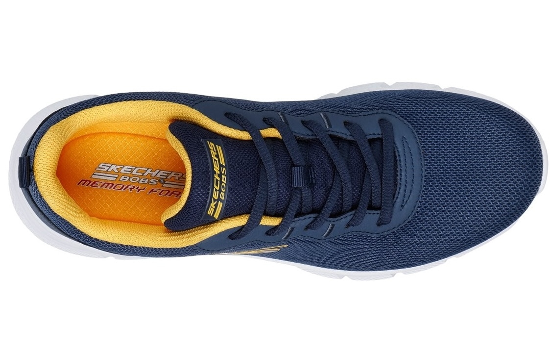 Skechers Sneaker »Bobs Sport™ B Flex – Chill Edge«, Chunky Sneaker, Schnürschuhe in veganer Verarbeitung