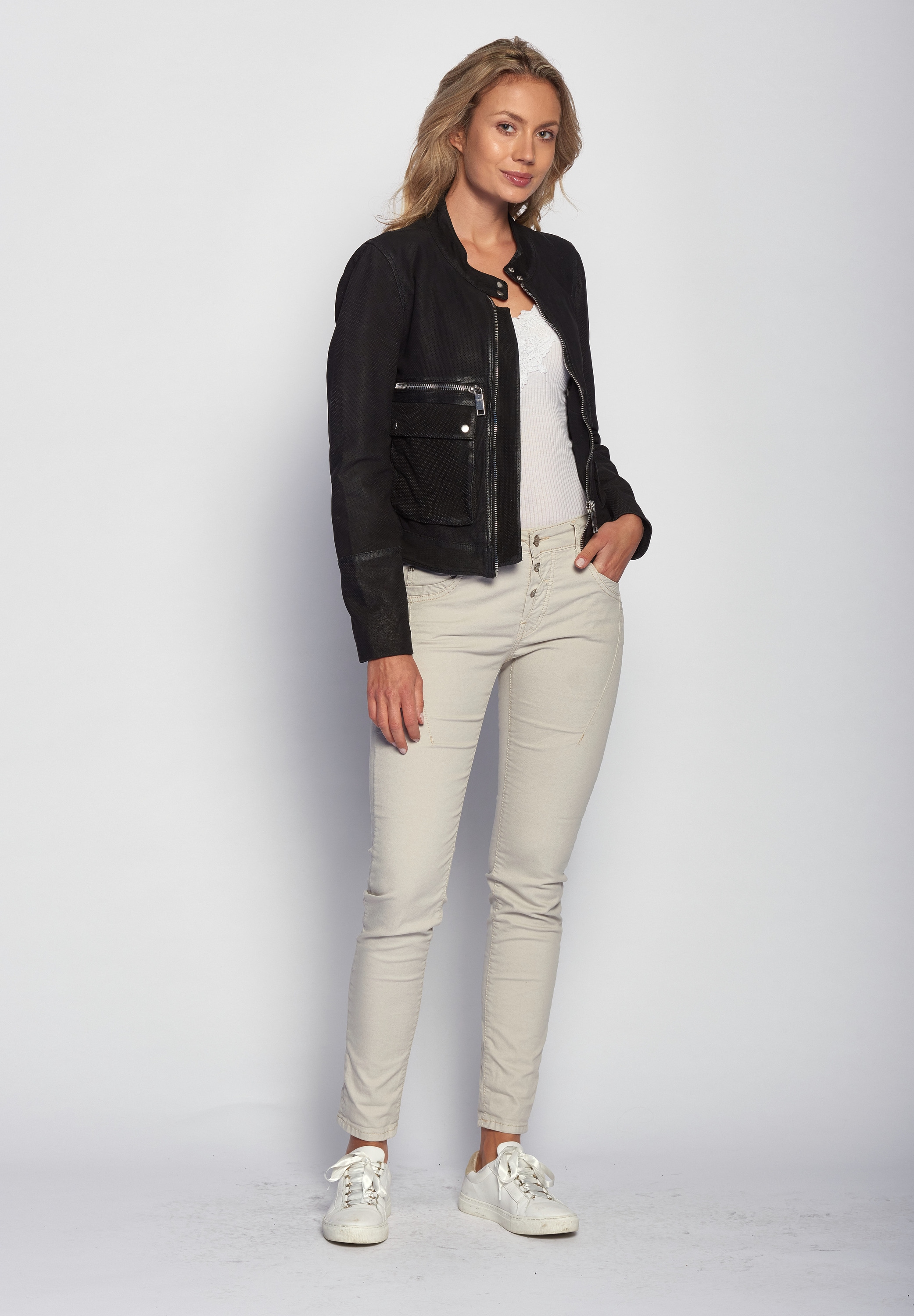 Maze Lederjacke »Clermont«