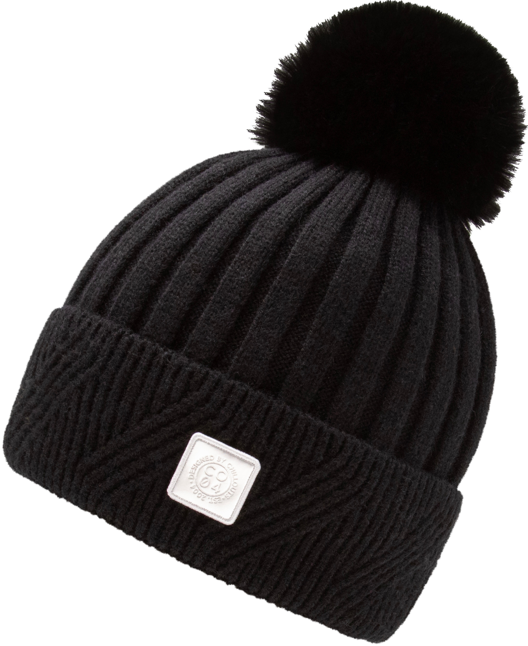 chillouts Bommelmütze elastisch, Formbeständig, gefüttert, mit breitem Umsc günstig online kaufen