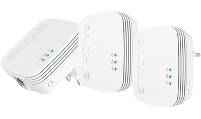 Reichweitenverstärker »Powerline MINI, 600 Mbit/s Set (2 Einheiten)«, (2 St.)