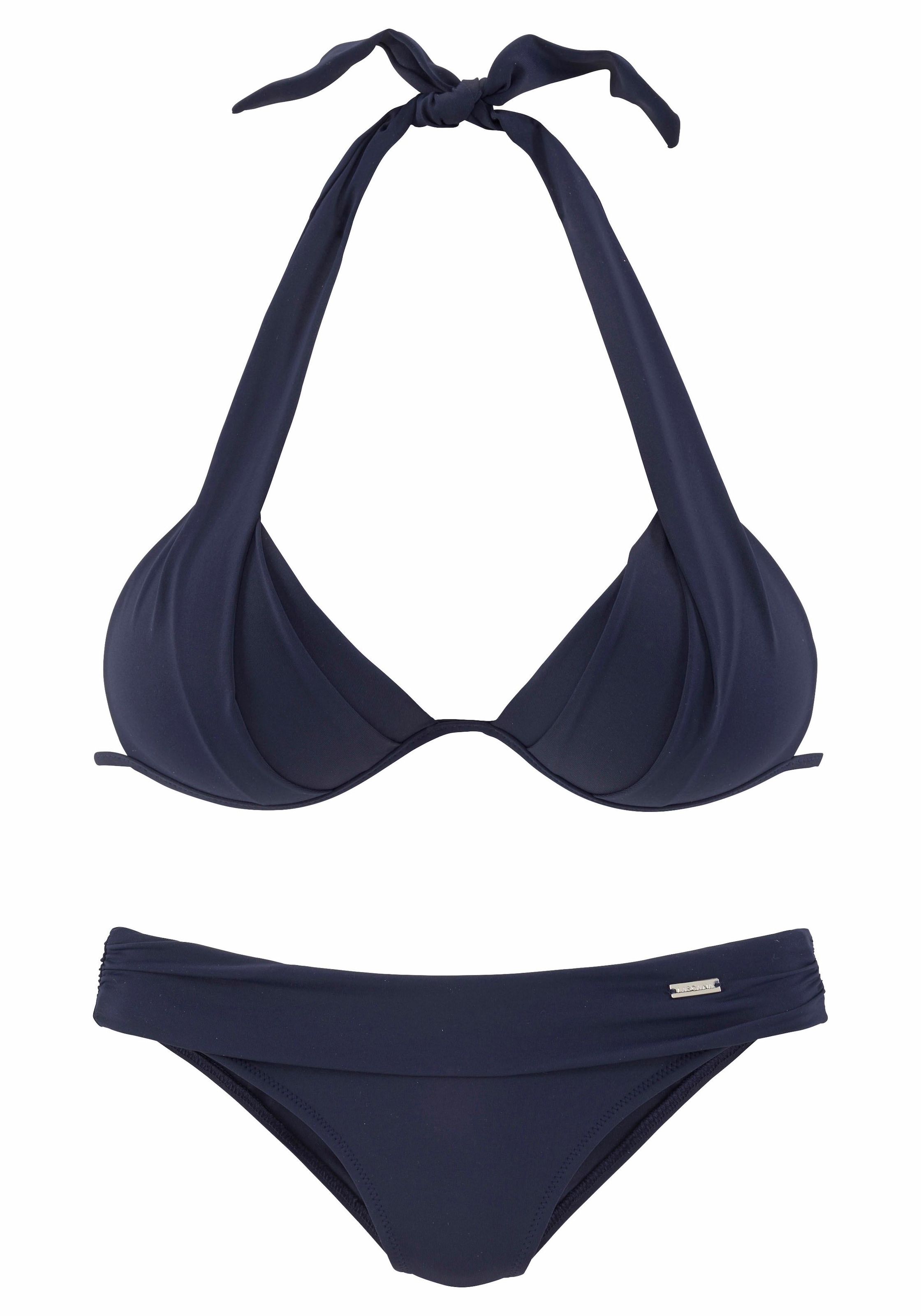 LASCANA Triangel-Bikini, mit Push-Up-Effekt