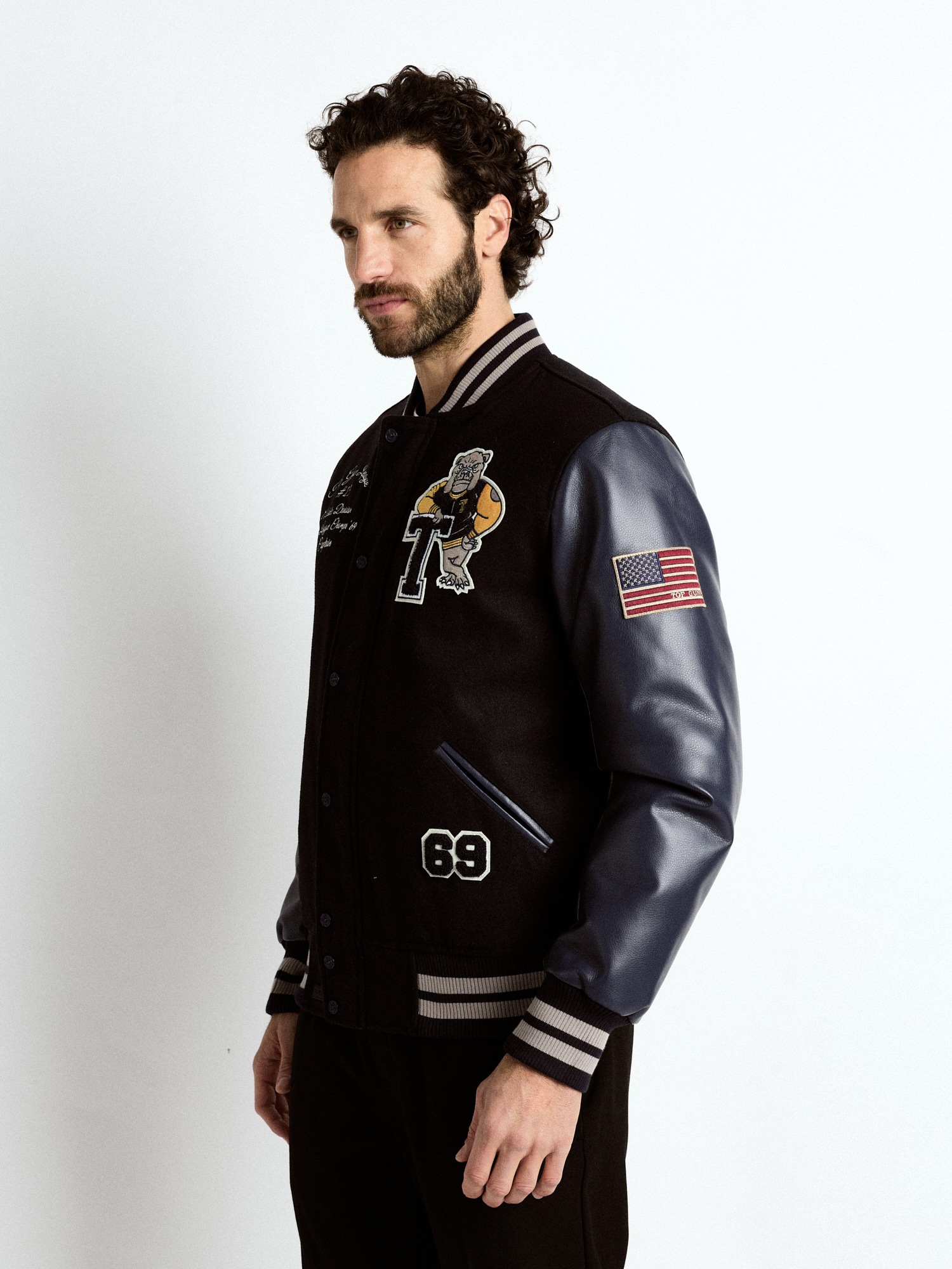 TOP GUN Collegejacke »TG25014«