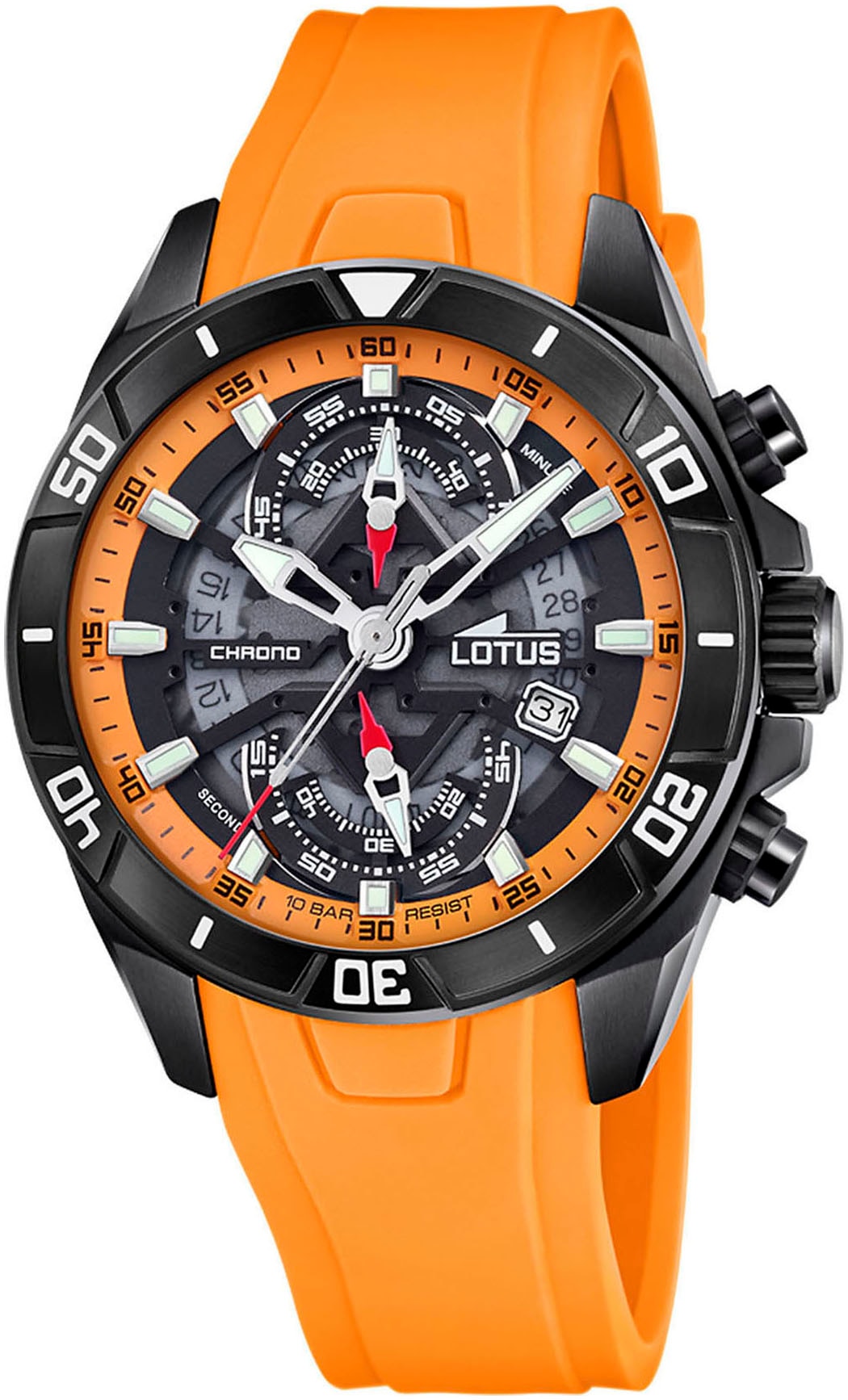 Chronograph »Vortex«, Quarzuhr, Armbanduhr, Herrenuhr, Tag, Stoppfunktion,...