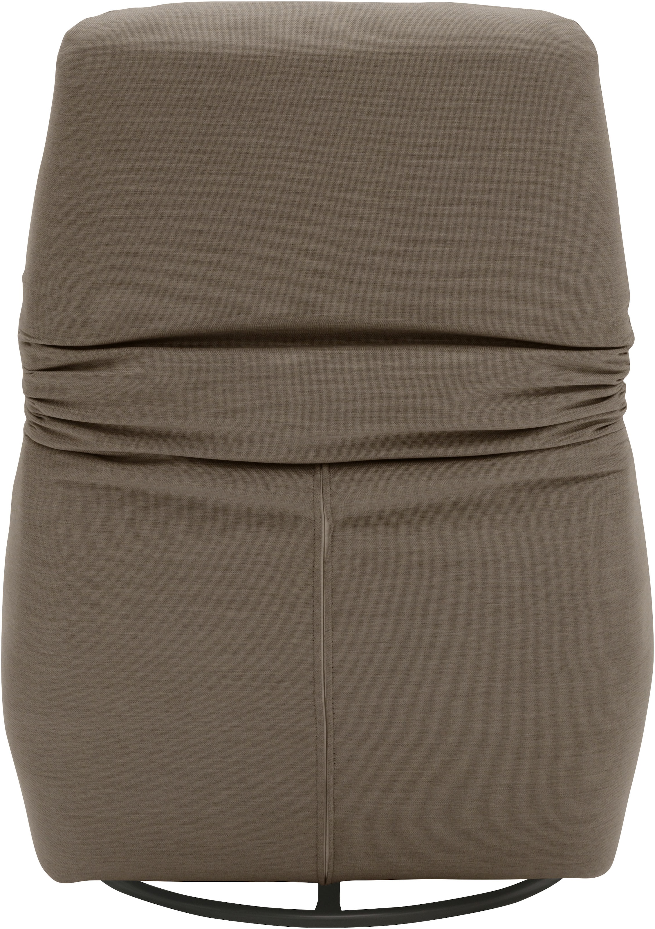 DOMO collection Sessel »Sonner, wahlweise mit Swivelfunktion«, Um 360 Grad drehbar, Rücken aufstellbar, Drehsessel