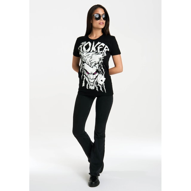 LOGOSHIRT T-Shirt »The Joker«, mit lizenziertem Originaldesign online  kaufen | BAUR