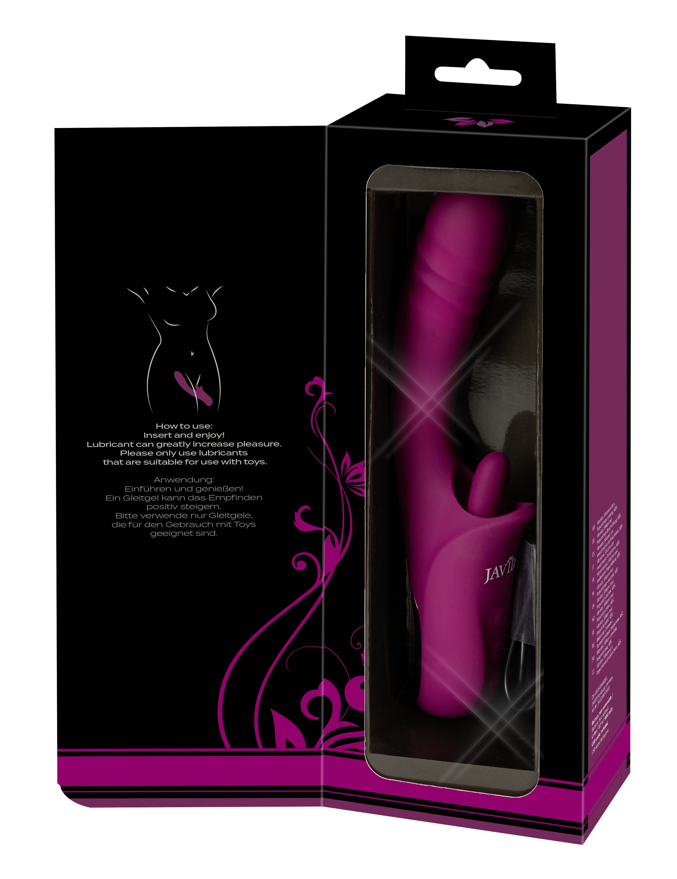 Javida Vibrator »Stoßvibrator Licking & Thrusting Vibrator«