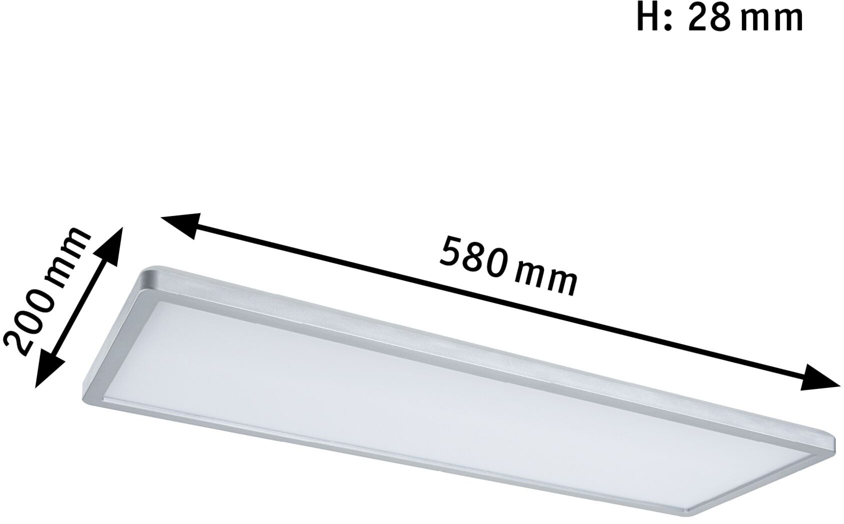 Paulmann LED Panel »Atria Shine«, 1 flammig