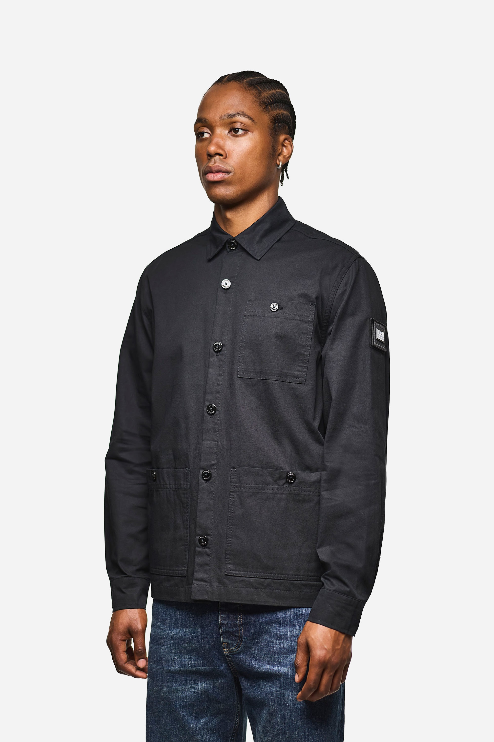 Weekend Offender Kurzarmshirt »HYNDE OVERSHIRT Herren«, Überhemd Herren, leichte Hemdjacke, Sportjacke, Jackenhemd, Sale