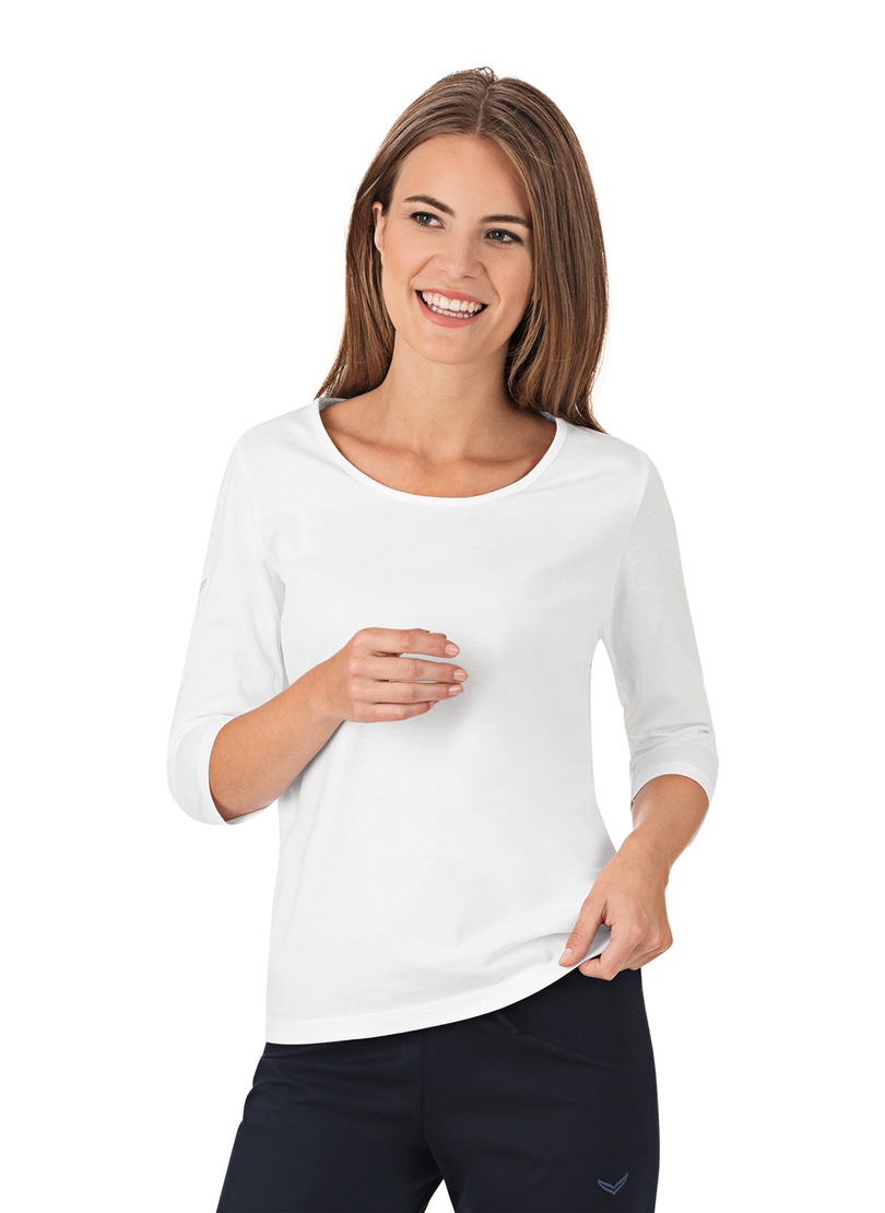 Trigema T-Shirt »TRIGEMA 3/4 Arm Shirt aus Biobaumwolle« kaufen