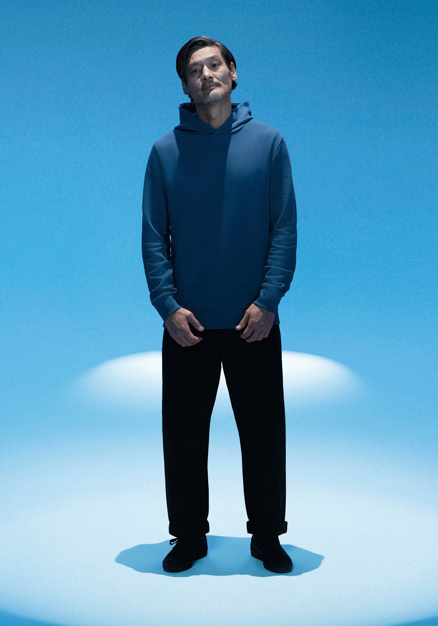 BMW Hoodie, mit farbgleichem Logo auf der Rückseite