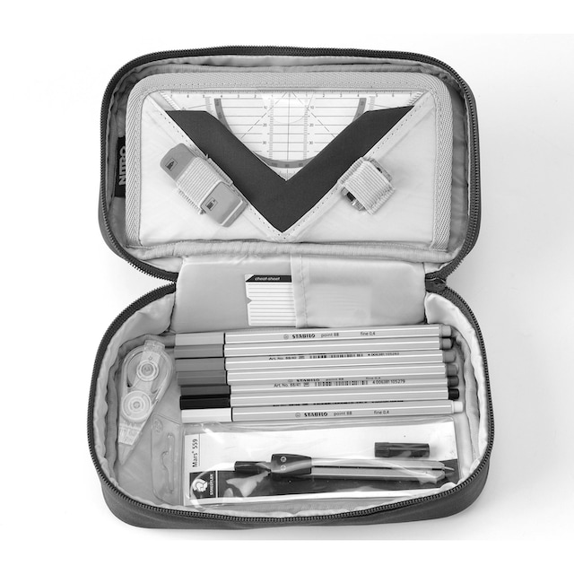 Etui XL«, »Pencil Stifte Faulenzer Case Box, NITRO BAUR Federmäppchen, | Schlampermäppchen, Federtasche