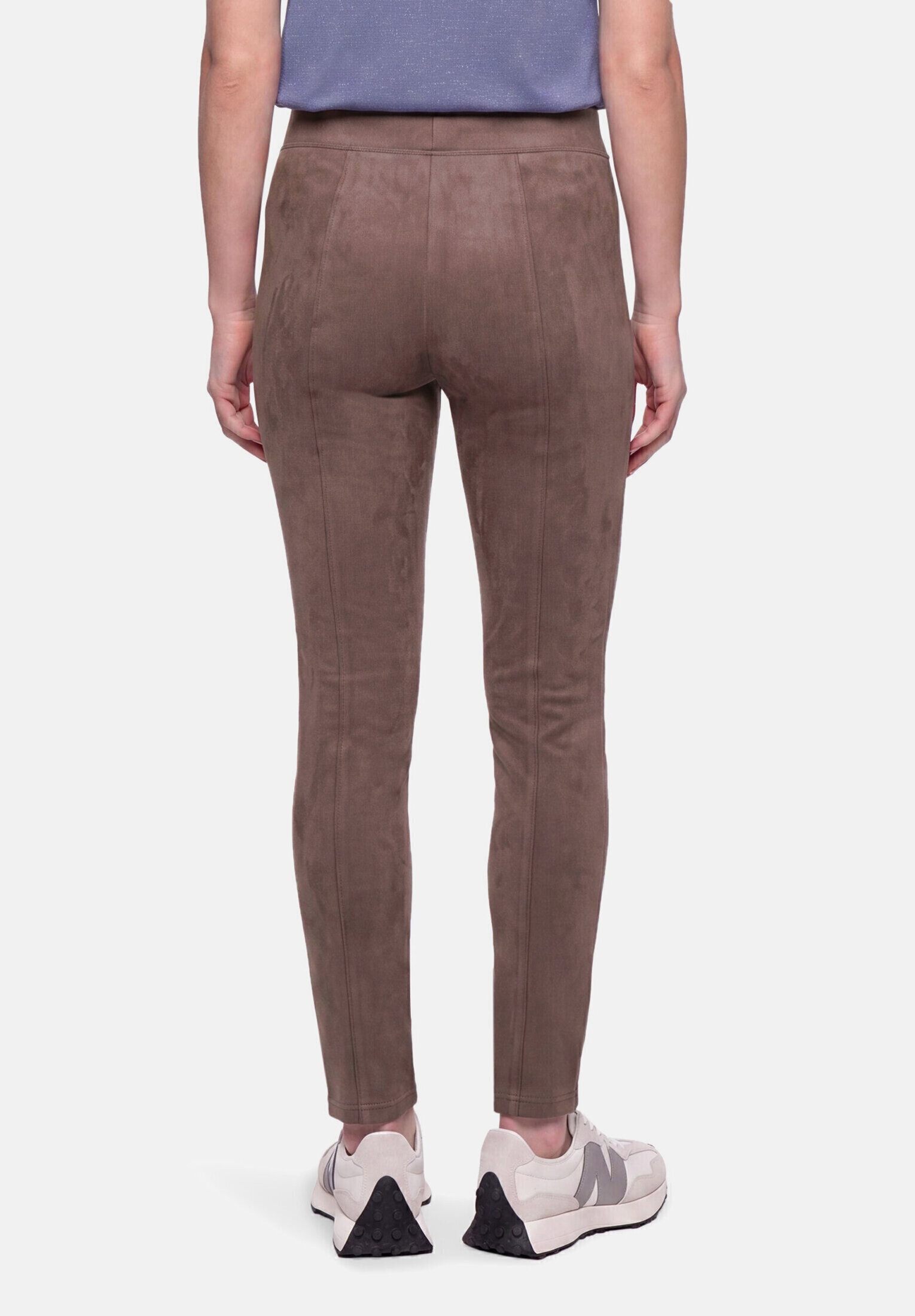 Betty Barclay Lederimitathose »Damen mit elastischem Bund«
