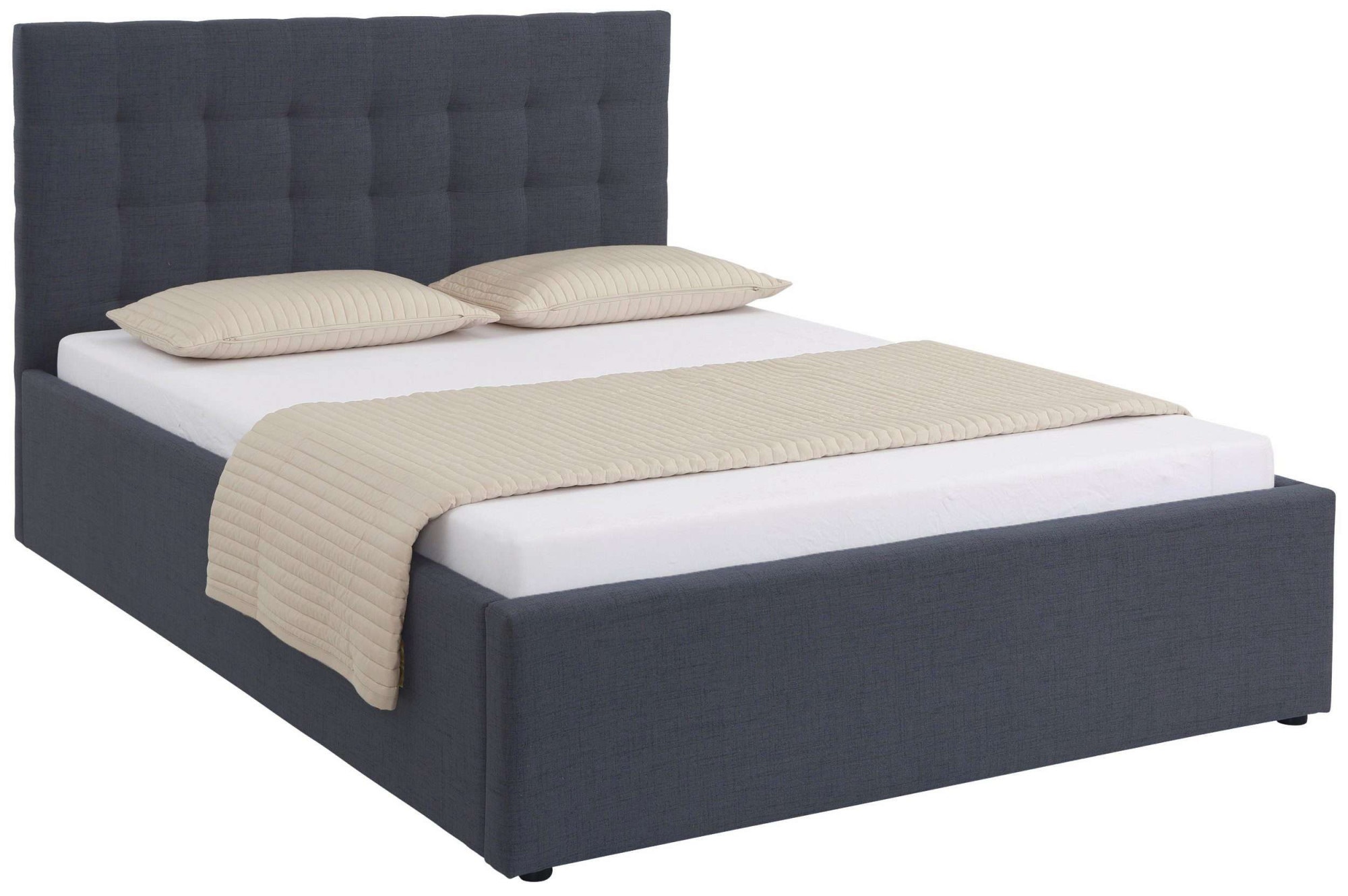 OTTO home Polsterbett "Hamar, Knopfsteppung im Kopfteil, bis 250 KG belastb günstig online kaufen