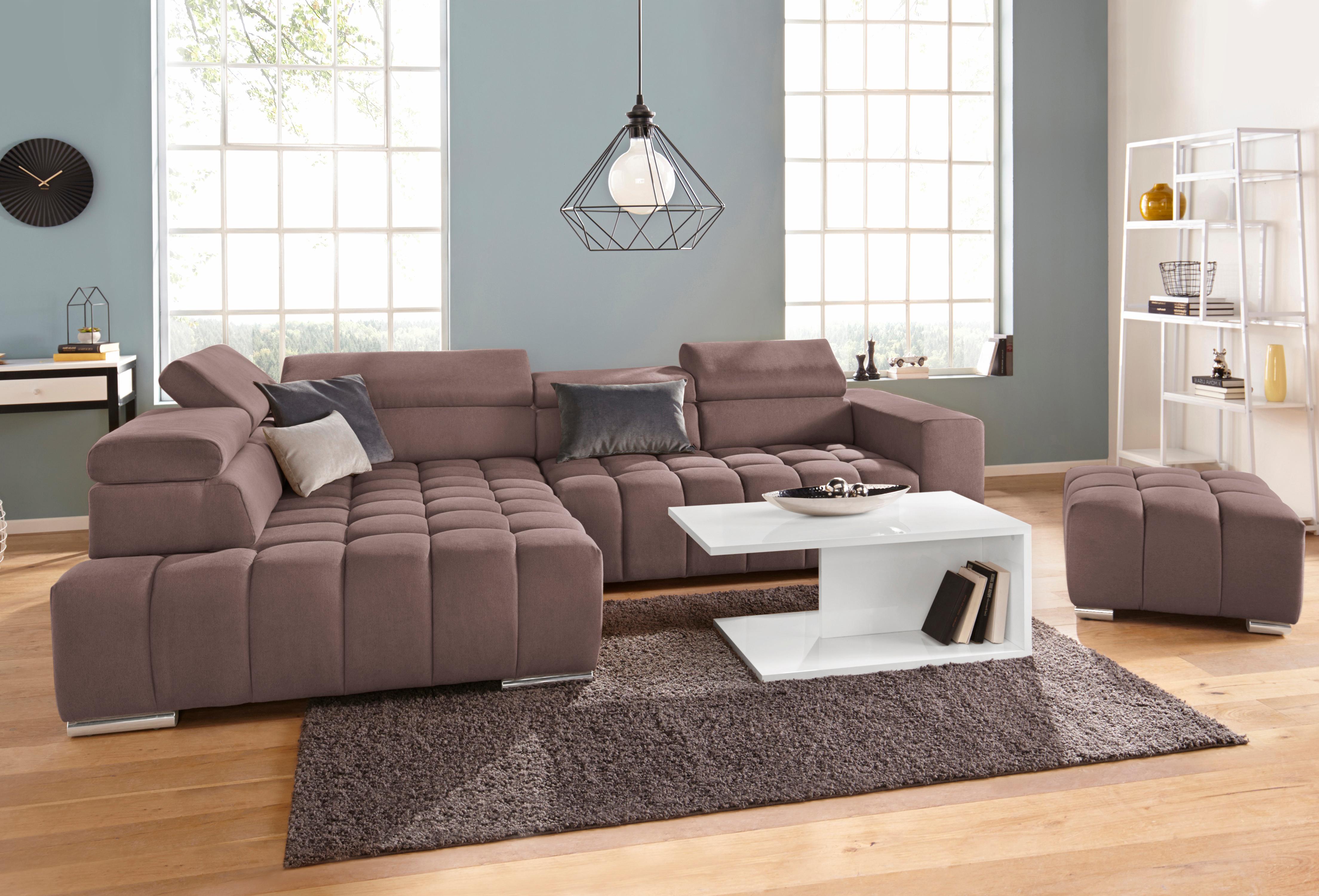 Thumbnail - exxpo - sofa fashion Ecksofa Elias, L-Form, mit Kopf- bzw. Rückenverstellung, wahlweise mit Bettfunktion