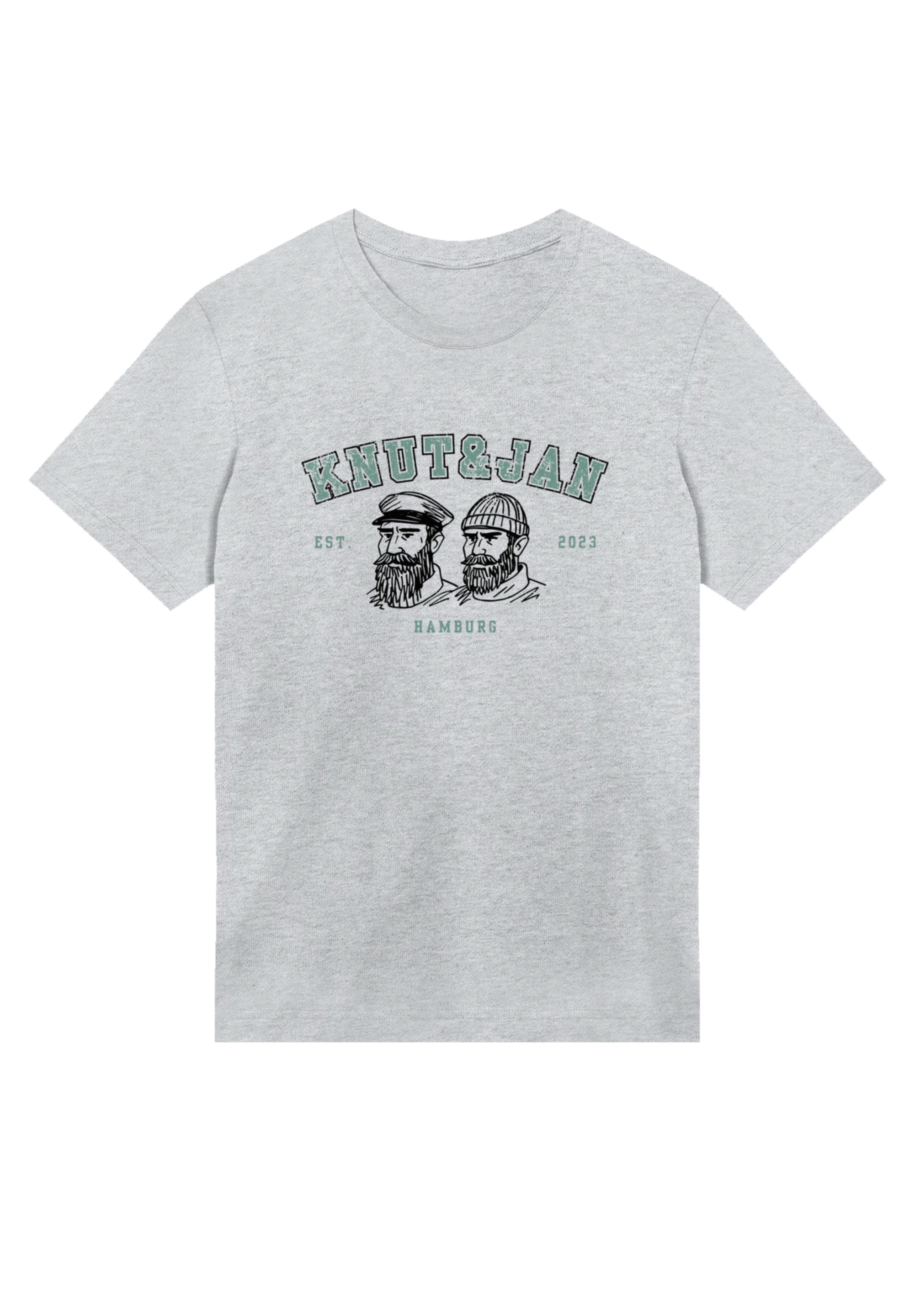 F4NT4STIC T-Shirt »Knut und Jan Hamburg Vintage Seemänner«, Premium Qualität