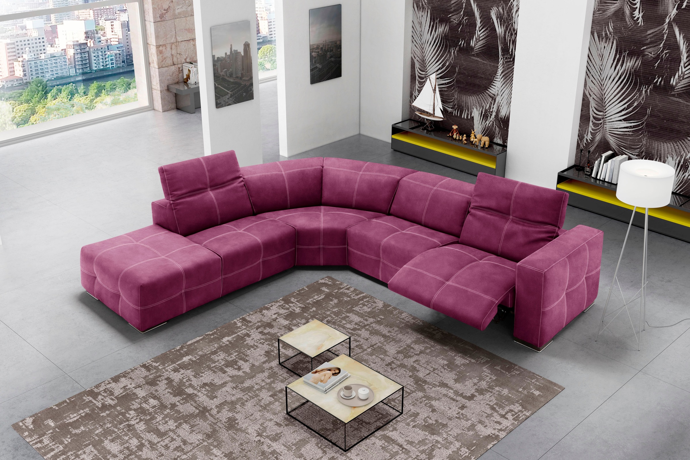 Egoitaliano Ecksofa "Sauvanne, Designsofa der Extraklasse, elegant und bequ günstig online kaufen