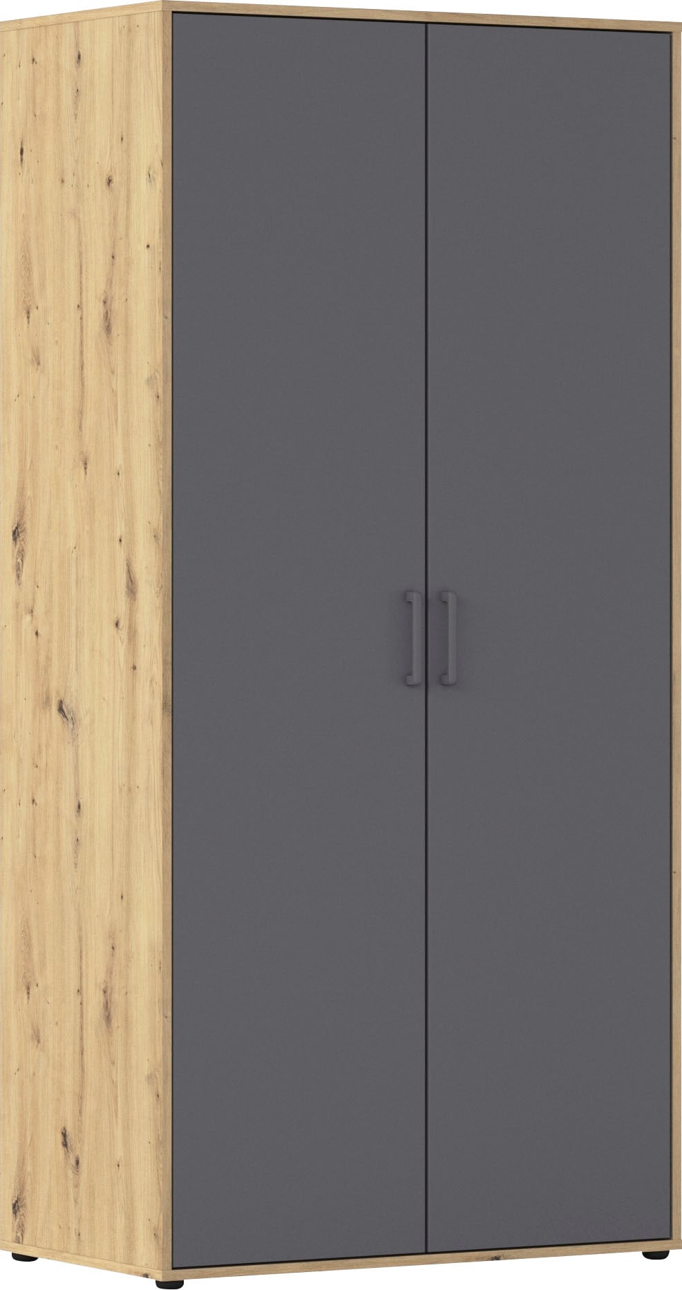 rauch Kleiderschrank "VOYAGER Garderobe Wäscheschrank Schlafzimmer" in 3 verschiedenen Ausstattungen BASIC/CLASSIC/PREMIUM, mit 2 modernen Griffvarianten, viel Stauraum MADE IN GERMANY
