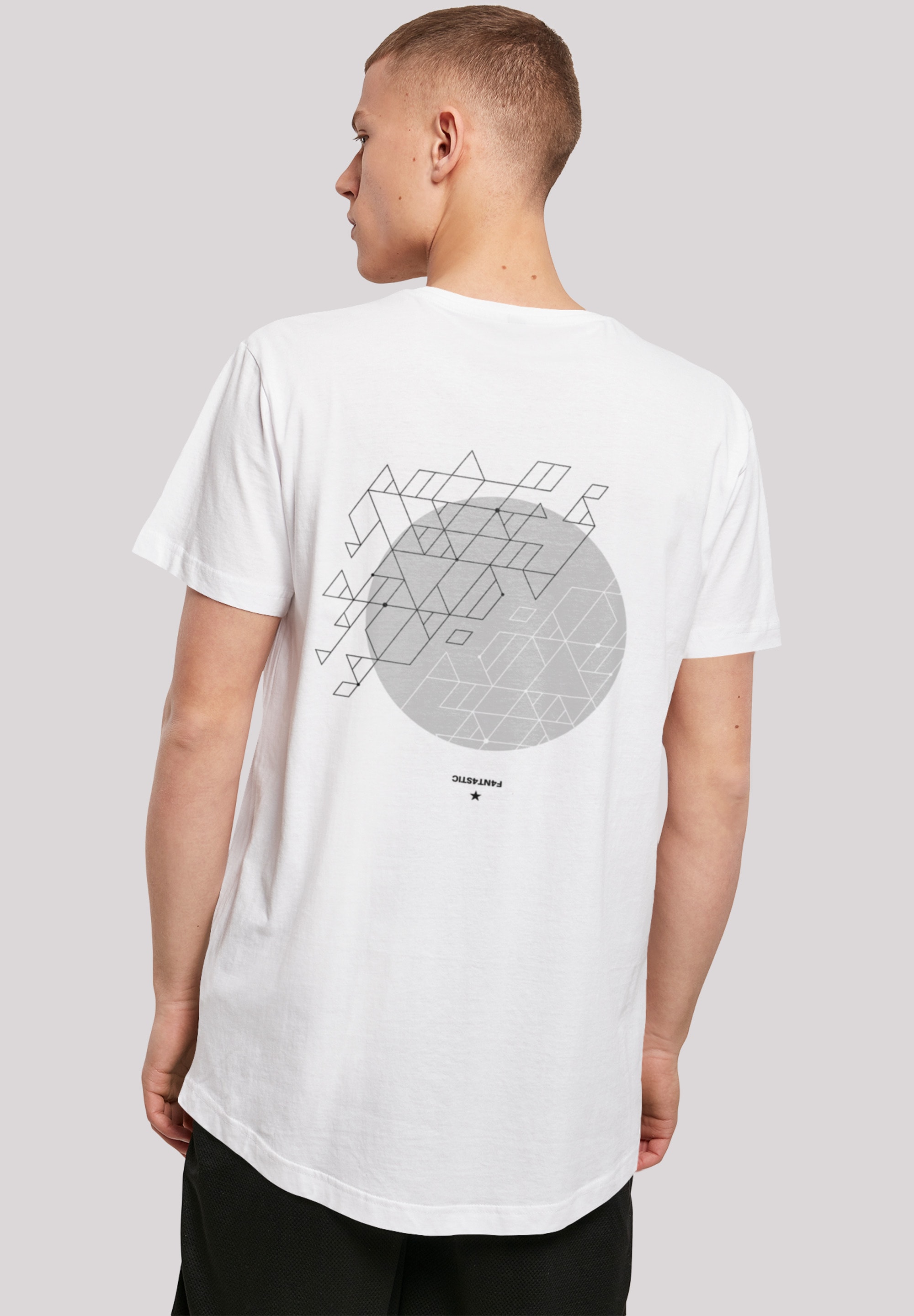 T-Shirt »Geometrics Grau«, Print