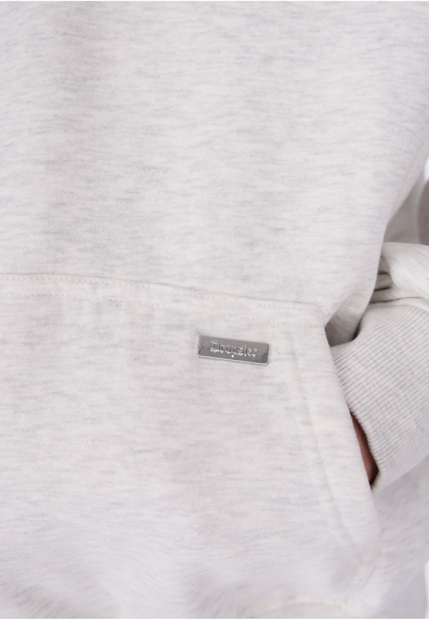 Dropsize Kapuzensweatshirt »Dropsize DENIM APPLICATION HOODIE«, 1 Stk.
