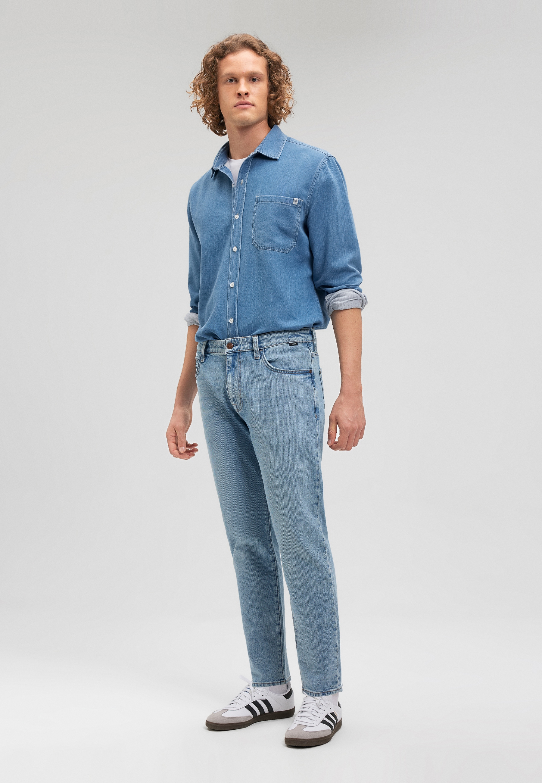 Jeanshemd »ONE POCKET SHIRT«, Jeanshemd