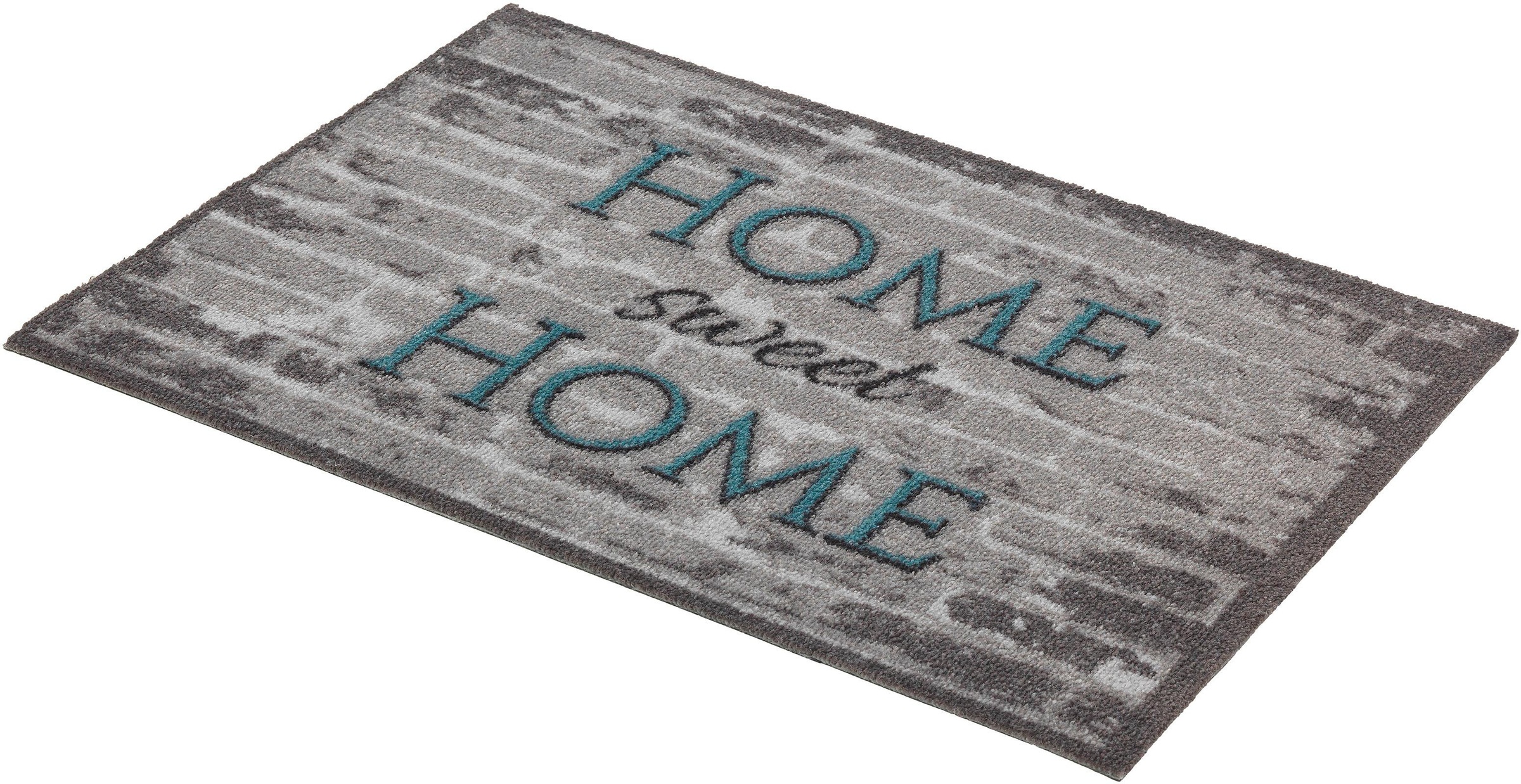 ASTRA Fußmatte »Miabella 1669, home sweet home«, rechteckig, 7 mm Höhe, Schmutzfangmatte, mit Spruch, In -und Outdoor geeignet