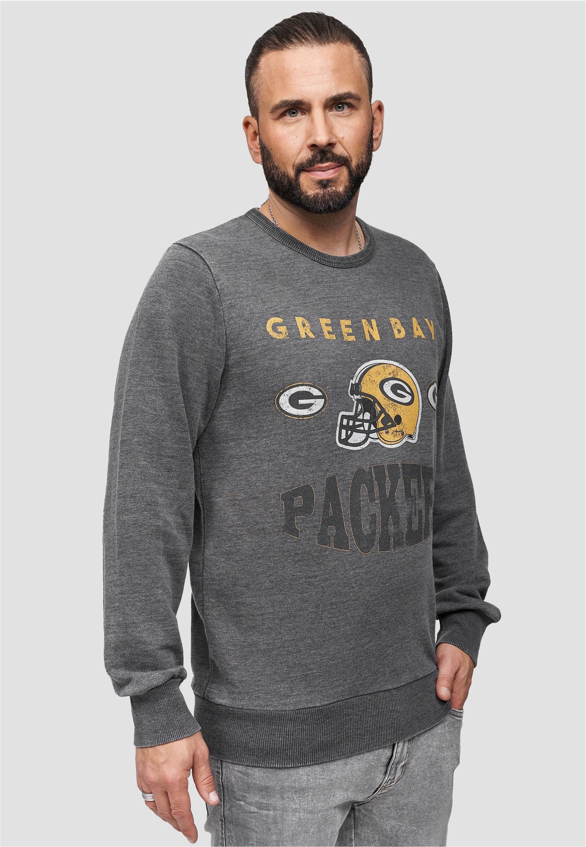 Recovered Sweatshirt »Green Bay Packers«, für alle Green Bay Packers-Fans