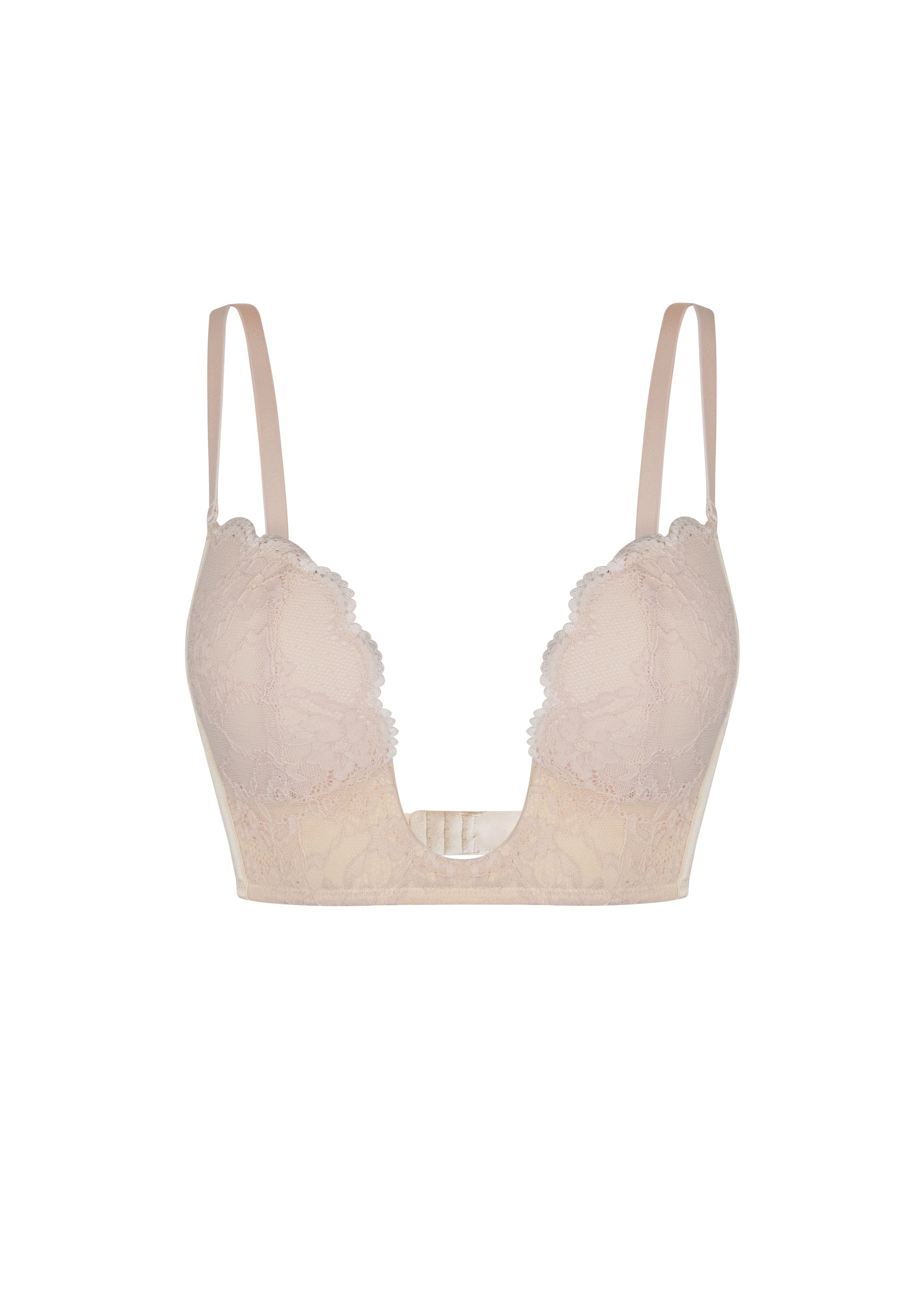 MAGIC Bodyfashion Bügelloser BH »V-Bra« Verziert mit wunderschöner Spitze und Netz-Details