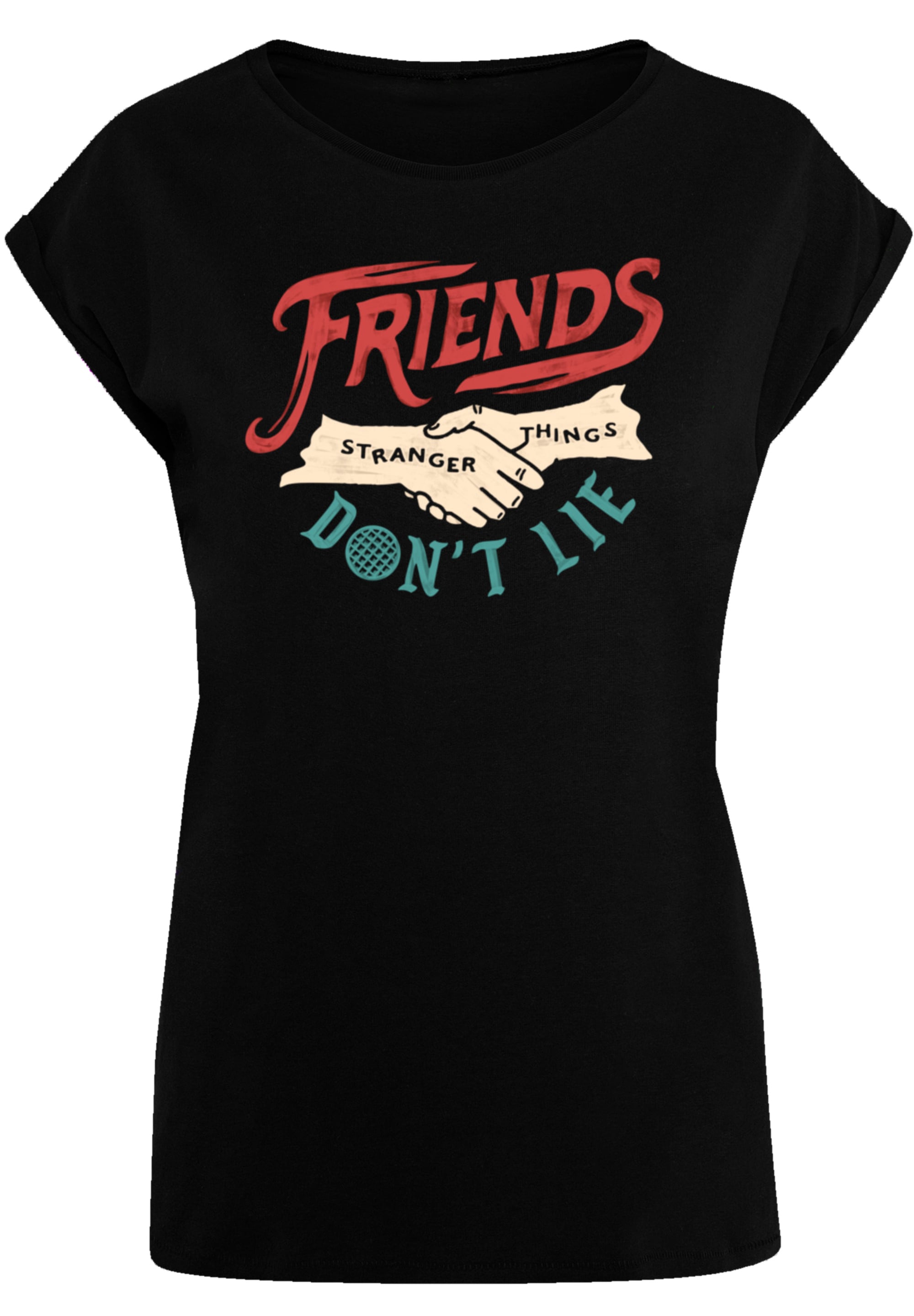 F4NT4STIC T-Shirt "Stranger Things Friends Dont Lie Hands", Premium Qualitä günstig online kaufen