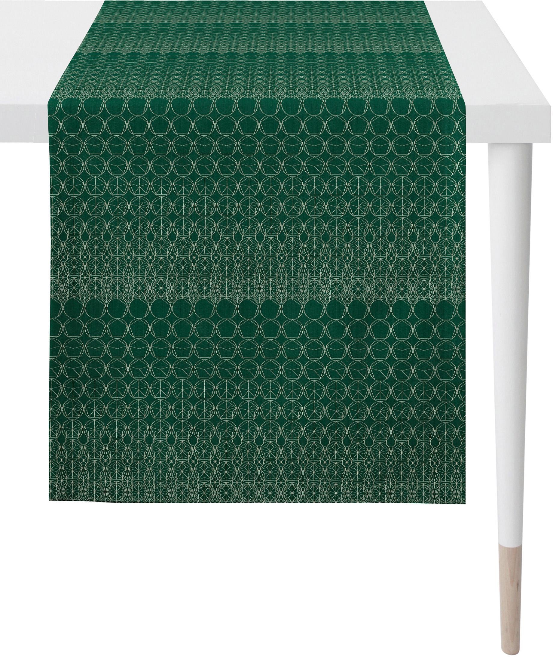 APELT Tischläufer "1308 Loft Style, Jacquard" Fleckschutz günstig online kaufen