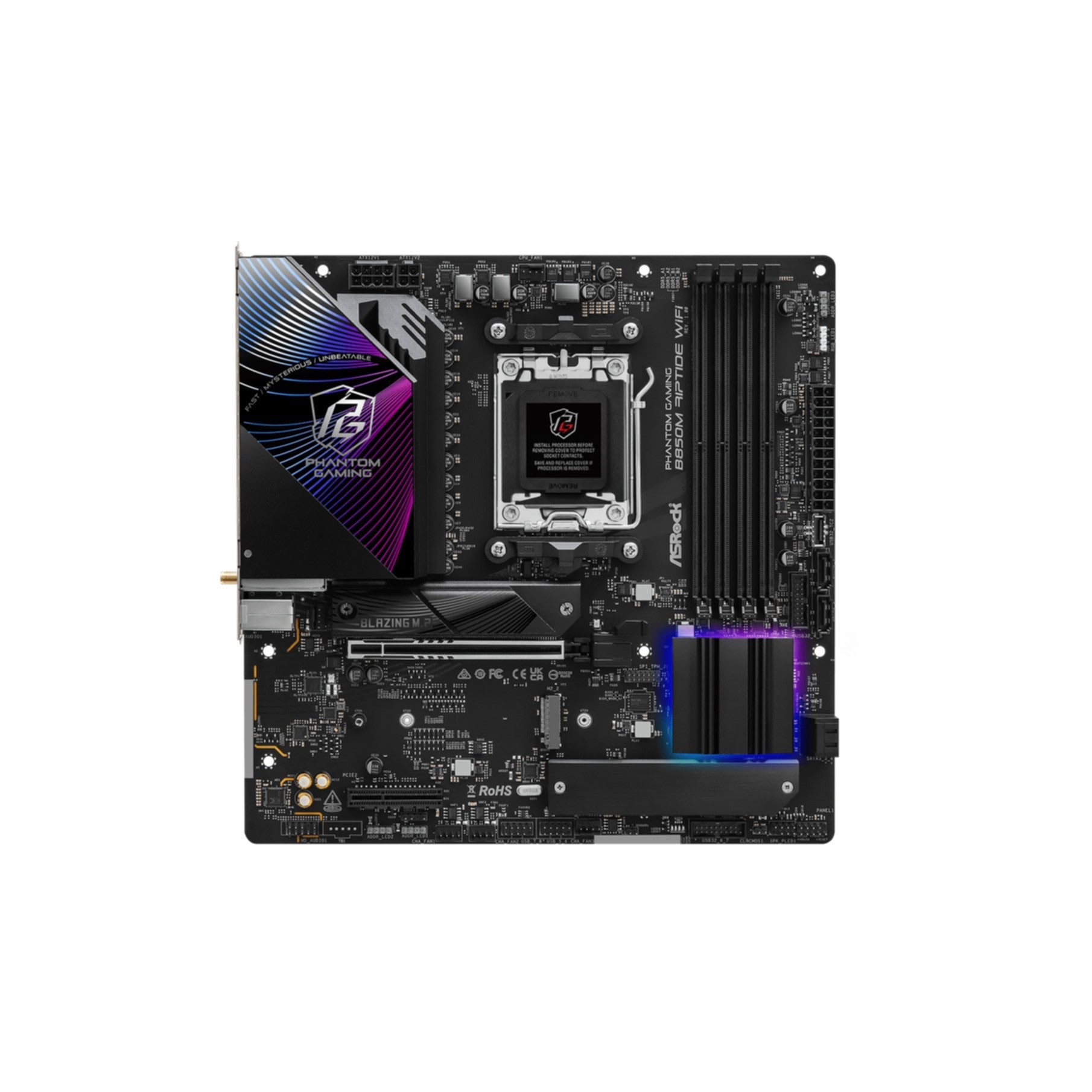 Asrock Mainboard »Phantom Gaming B850M Riptide WiFi«