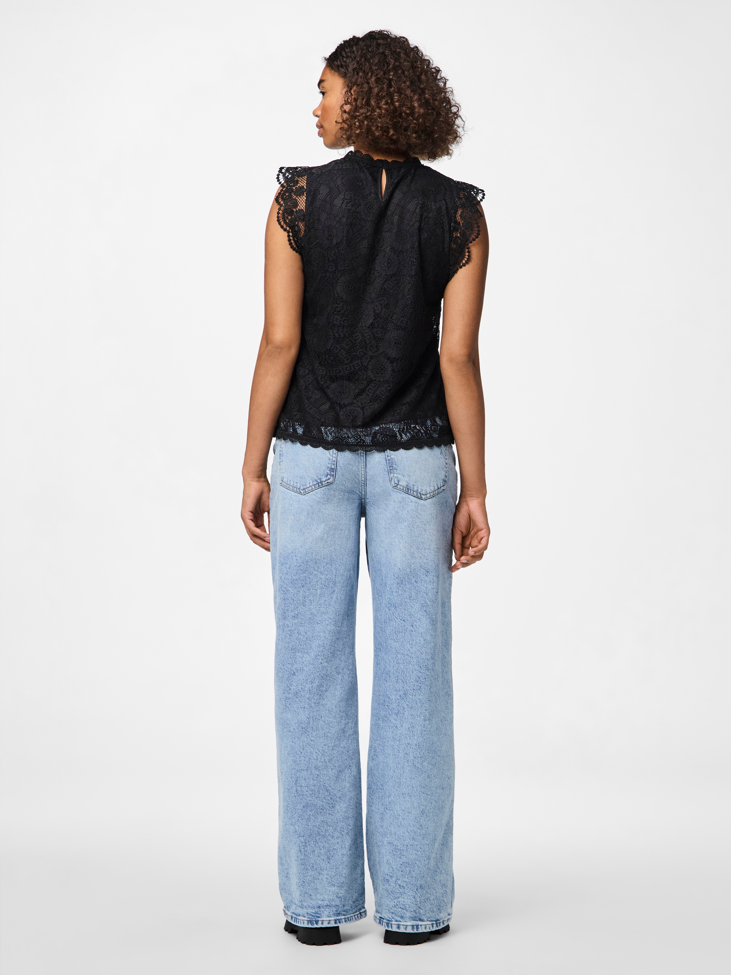 pieces Spitzentop »PCOLLINE«