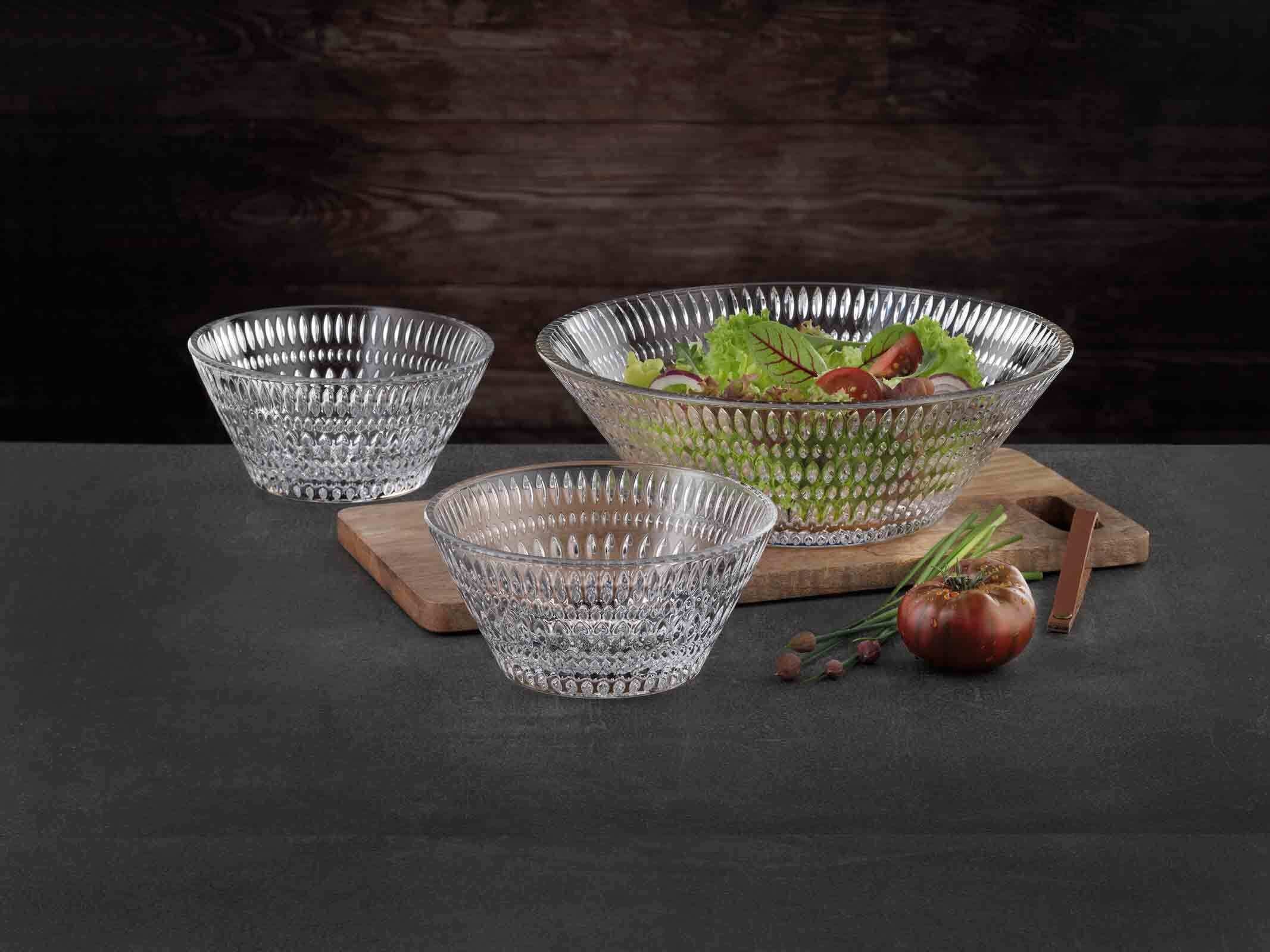 Nachtmann Schale »Schalen-Set Ethno 3er Set transparent«