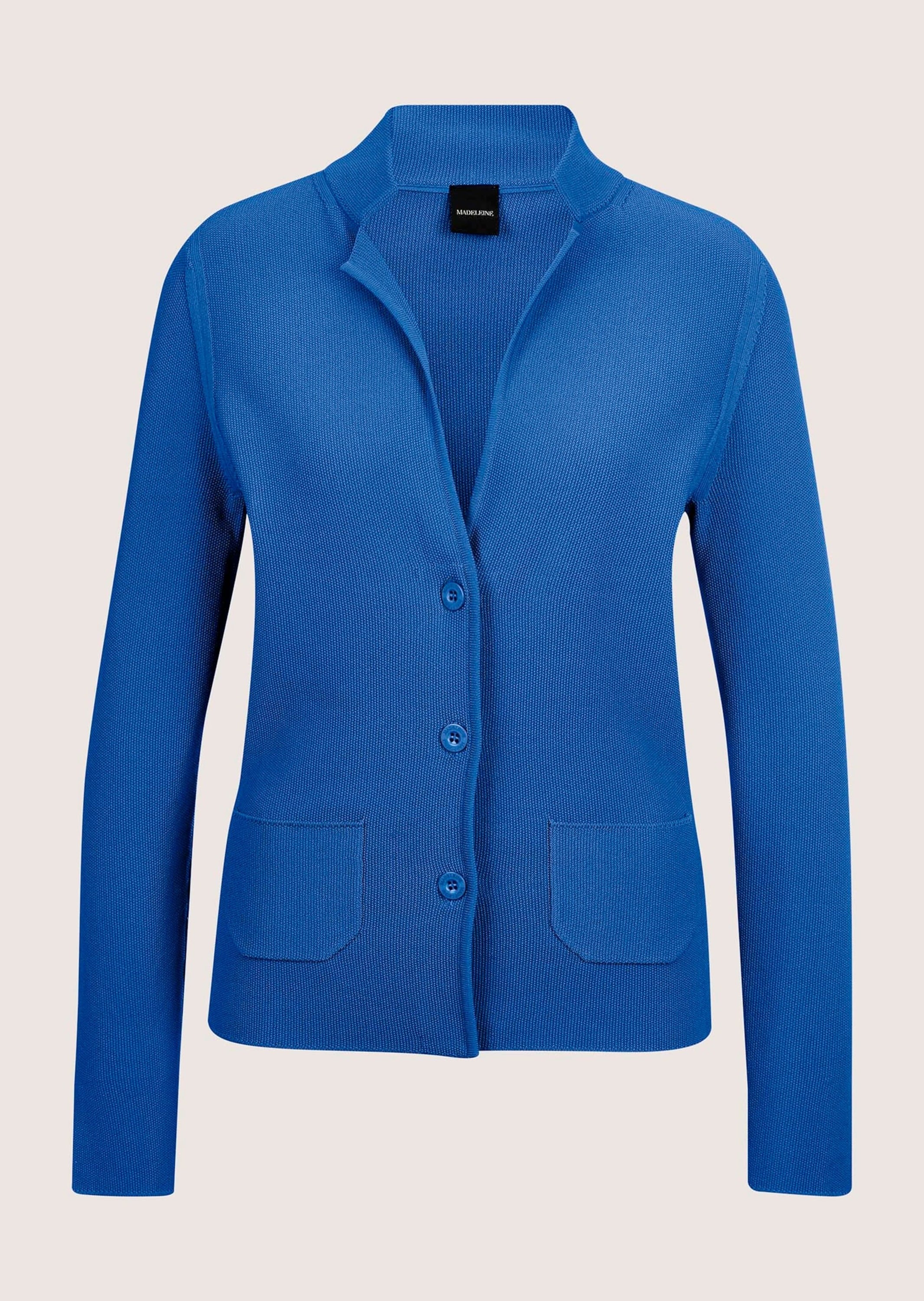 MADELEINE Strickjacke "Strickblazer Sportiver Blazer mit Stehkragen" modisc günstig online kaufen