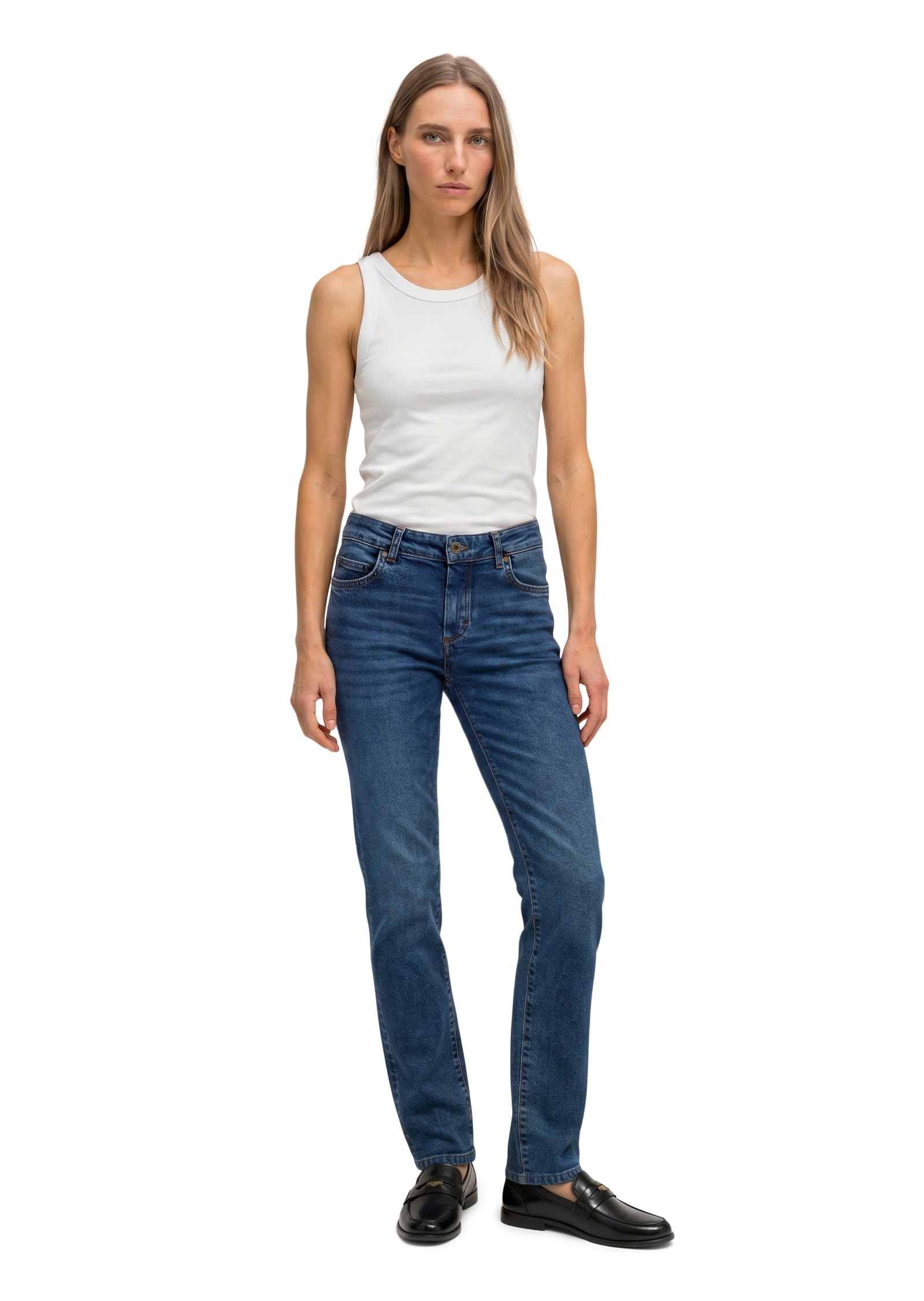 Marc O'Polo Regular-fit-Jeans »aus Bio-Baumwolle-Mix«