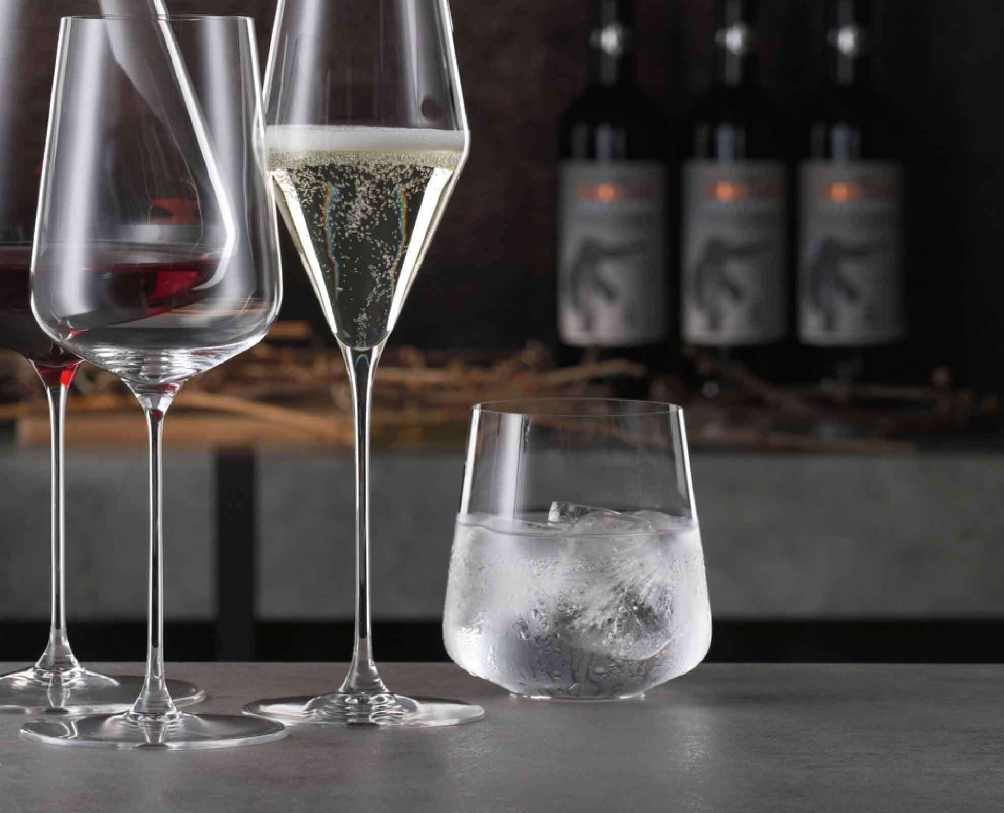 SPIEGELAU Glas »Wassergläser Definition 425 ml 4er Set transparent« Spülmaschinengeeignet