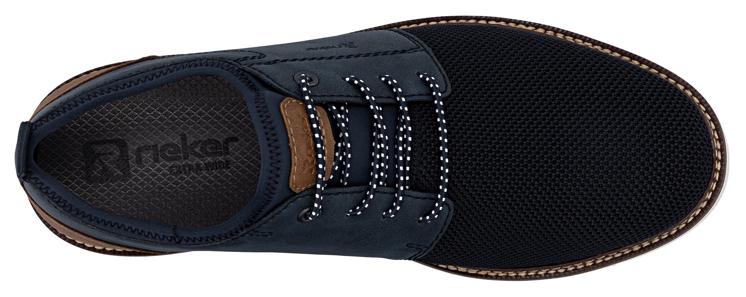 Rieker Slip-On Sneaker  , Slipper, Schlupfschuh, Freizeitschuh mit praktischer Anziehlasche