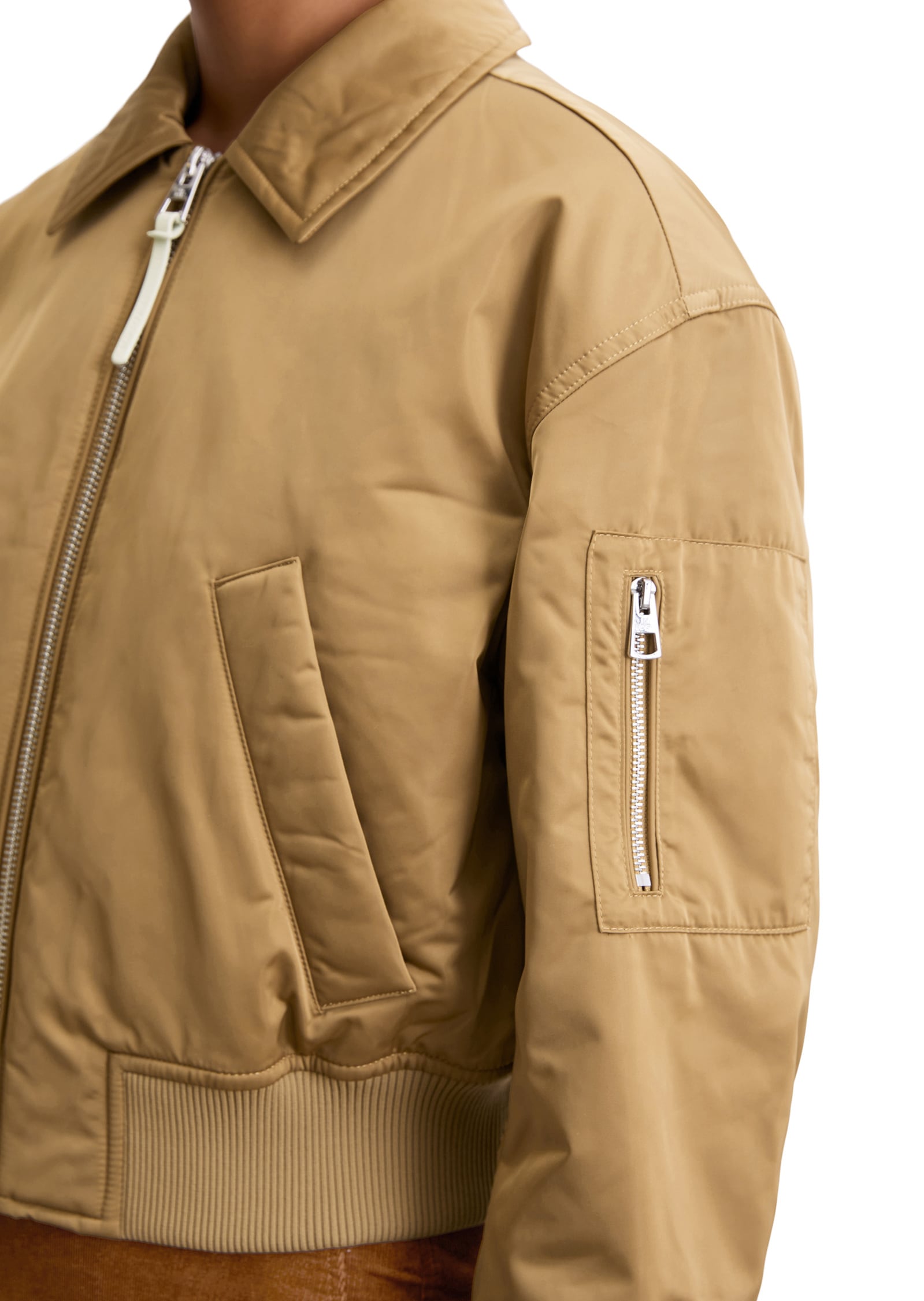 Marc O'Polo Outdoorjacke »aus recyceltem Polyester-Twill«, ohne Kapuze