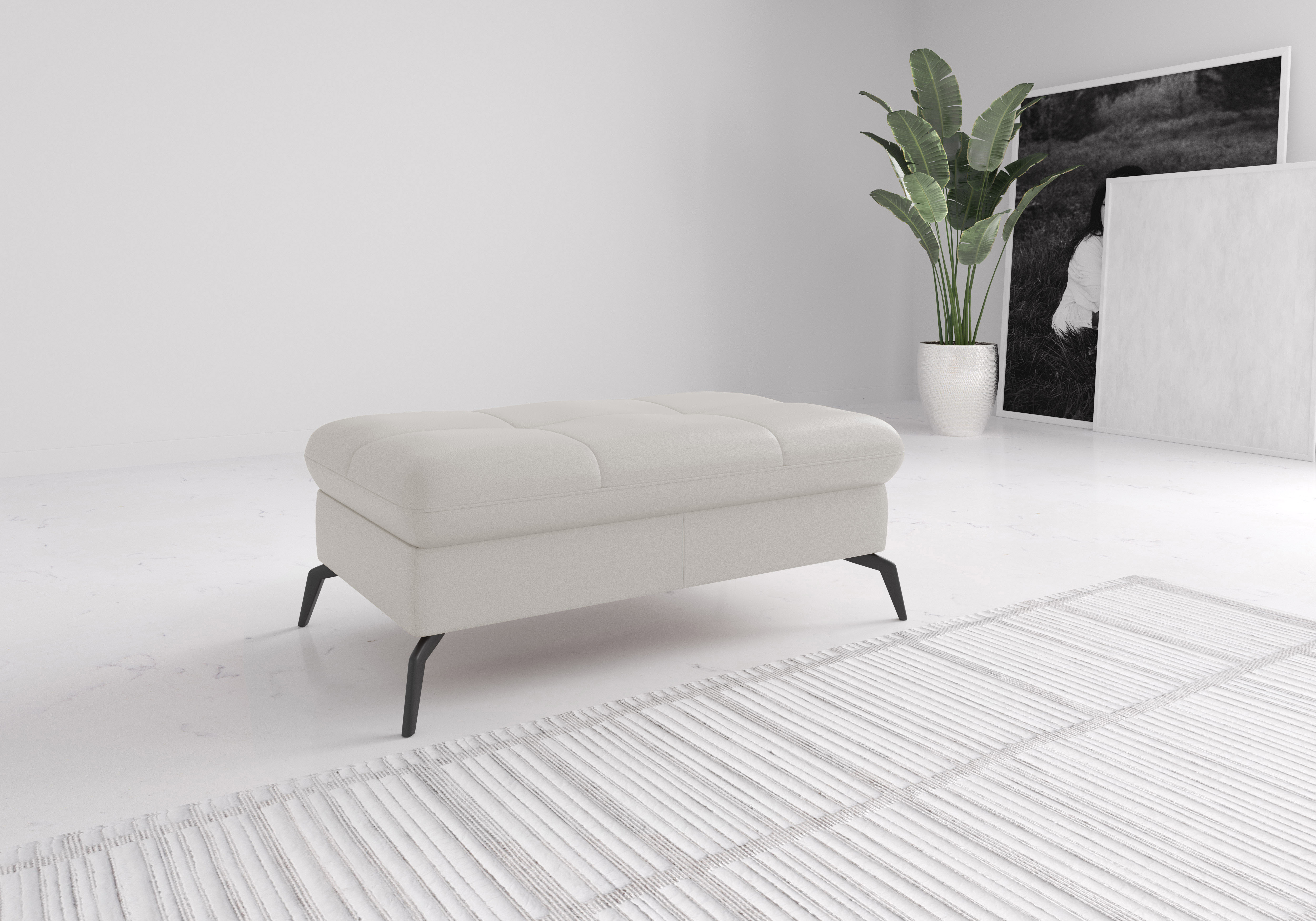 sit&more Polsterhocker "Amica" mit Stauraum