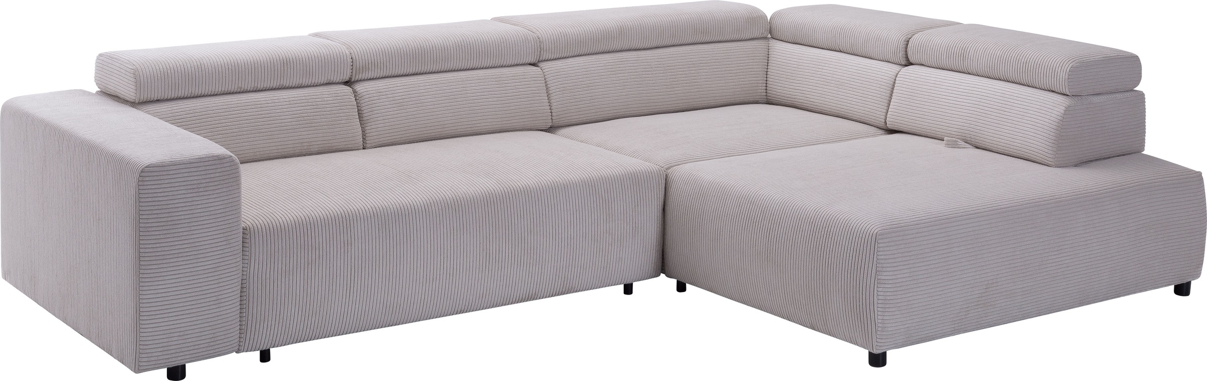 exxpo - sofa fashion Ecksofa "VITTORIO mit Komfortfunktionen, bequem und mo günstig online kaufen