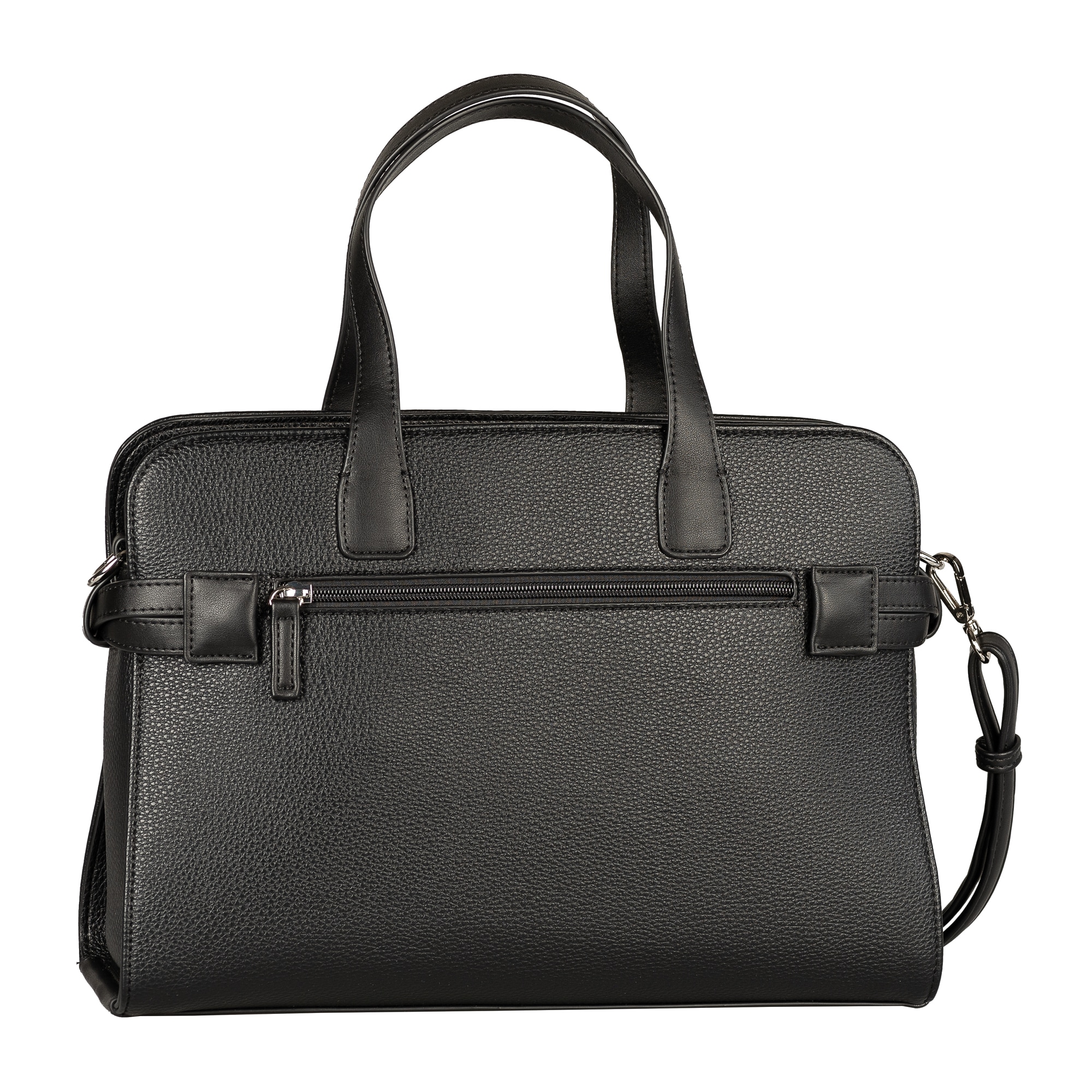TOM TAILOR Shopper »Freya«, verziert mit schmalen, mehrlagigen Riemen und Metallschließe