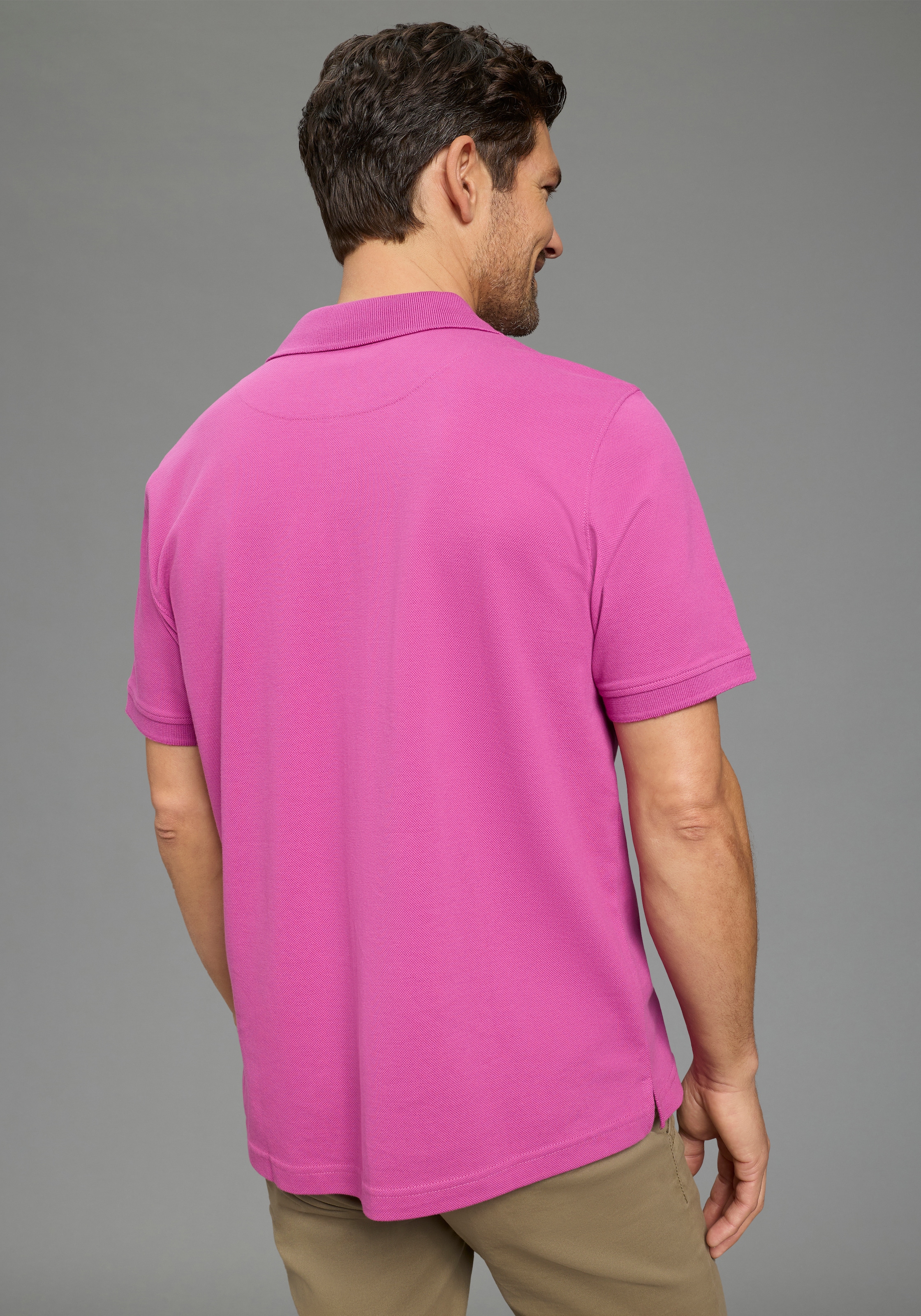Man's World Poloshirt Magenta 5XL 5