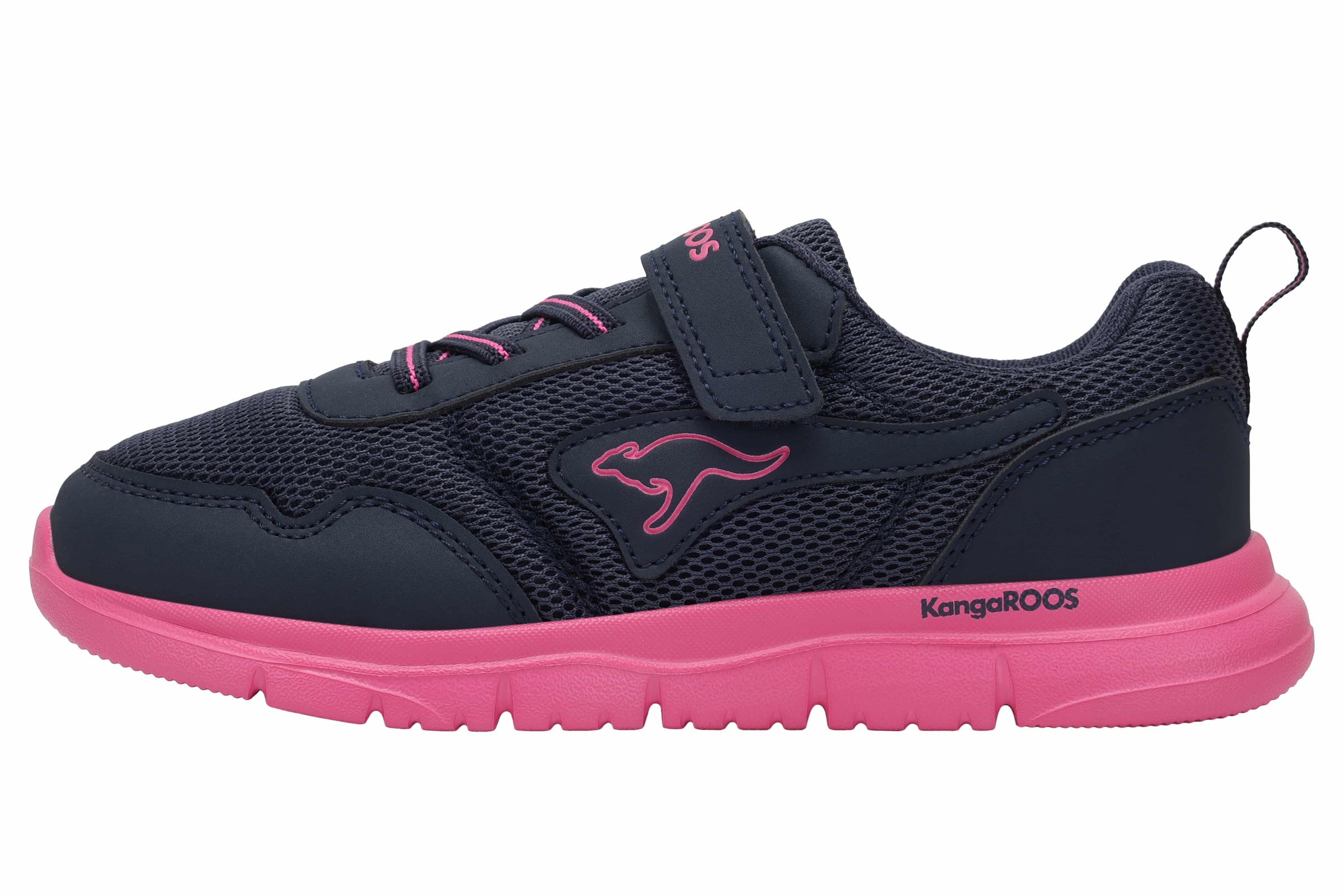 Kangaroos K-ETK Possum EV Sneaker Navy/Pink 33 4