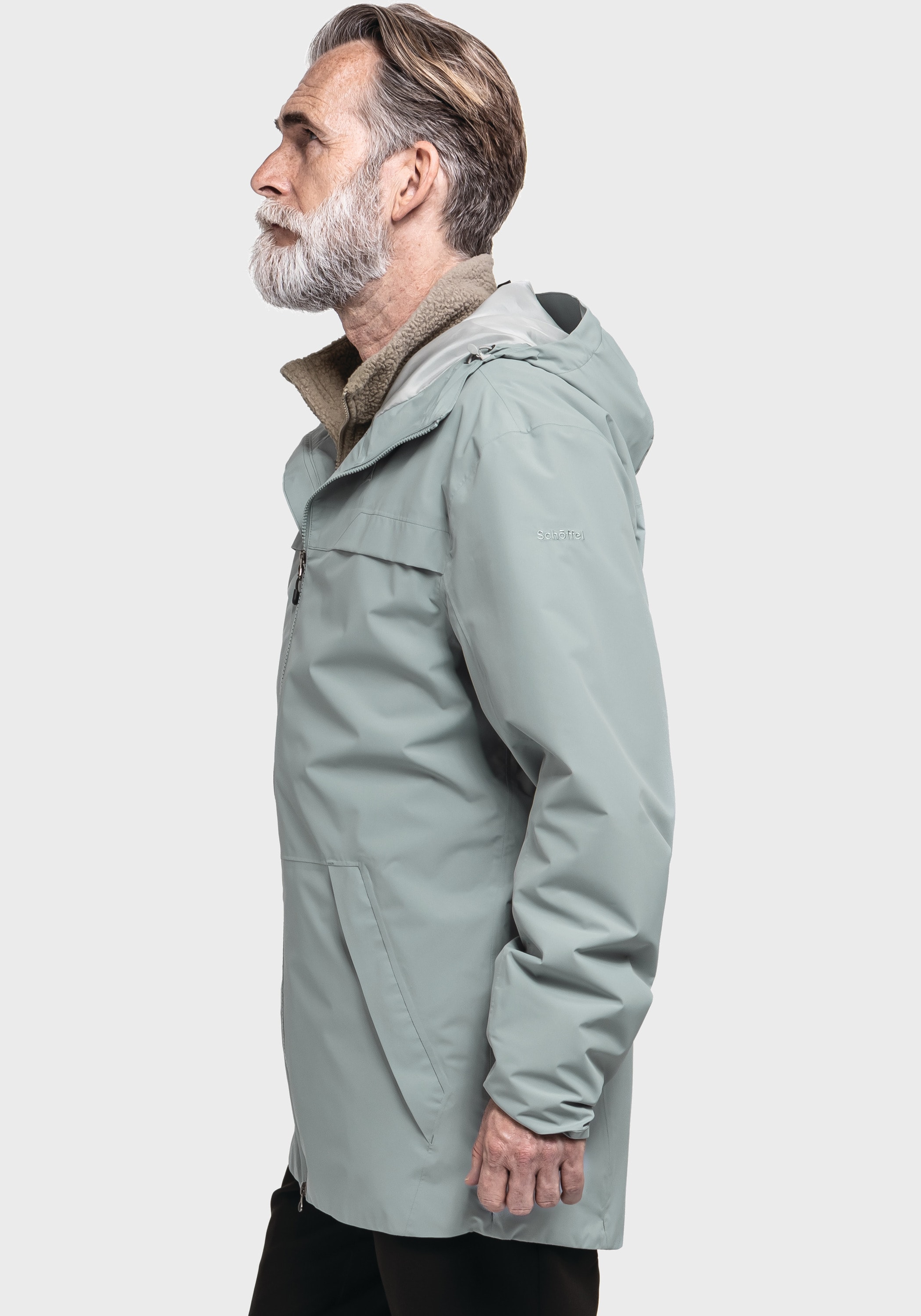 Schöffel Langjacke »Urban Parka Style Bohorok MNS«, mit Kapuze